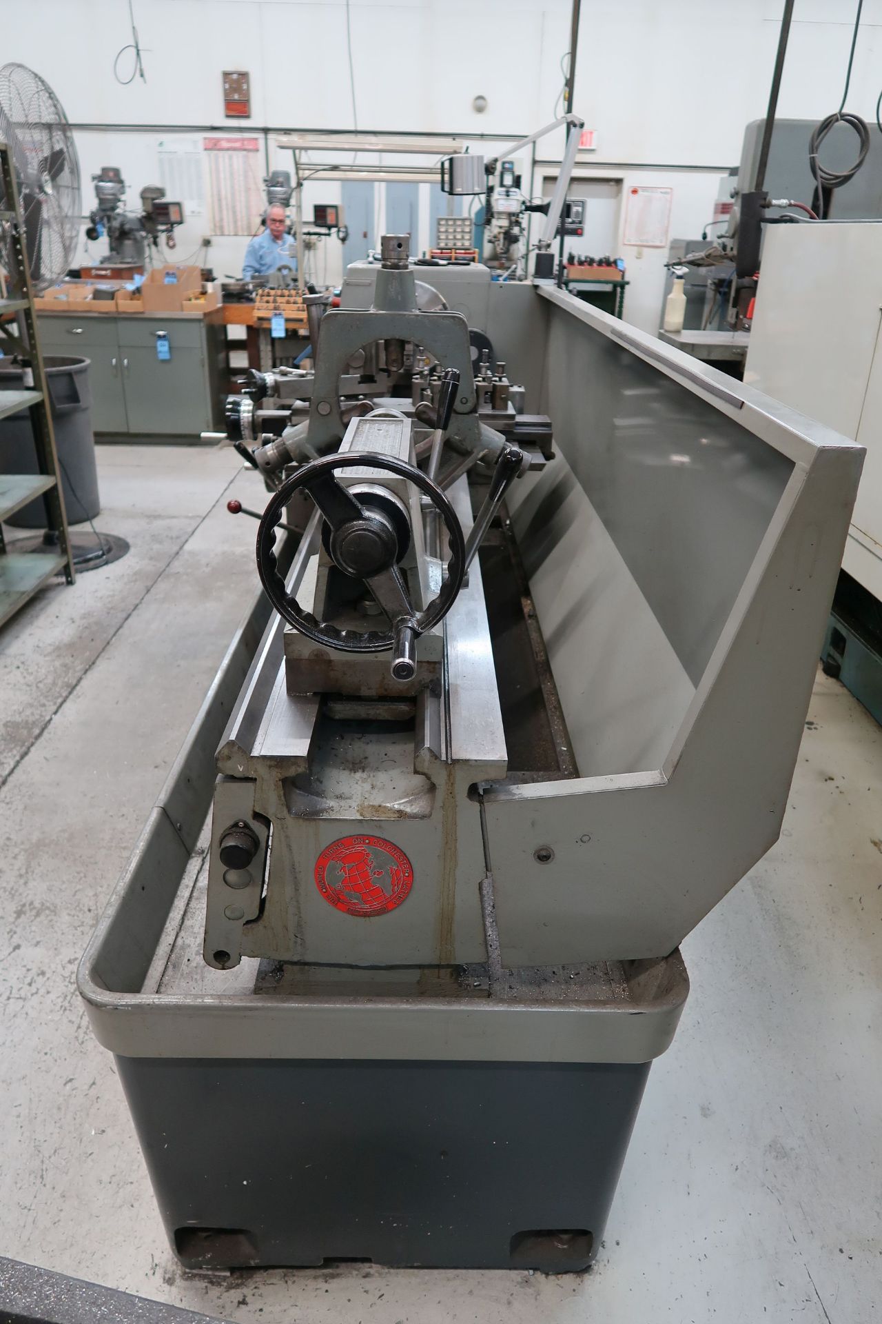 17" X 80" CLAUSING MODEL COLCHESTER 17" ENGINE LATHE; S/N LMT80SILFV/17125, SPINDLE SPEED 20-1,600 - Image 7 of 7