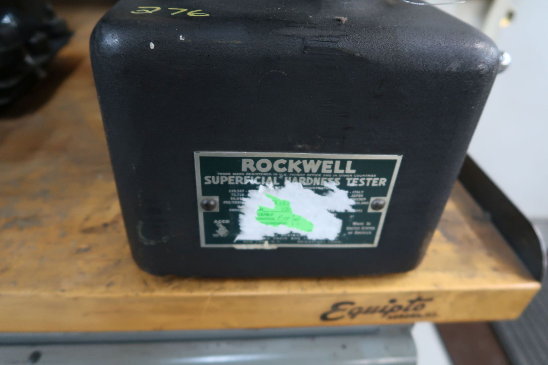 ROCKWELL MODEL 3JS SUPERFICIAL HARDNESS TESTER; S/N N/A - Image 2 of 3