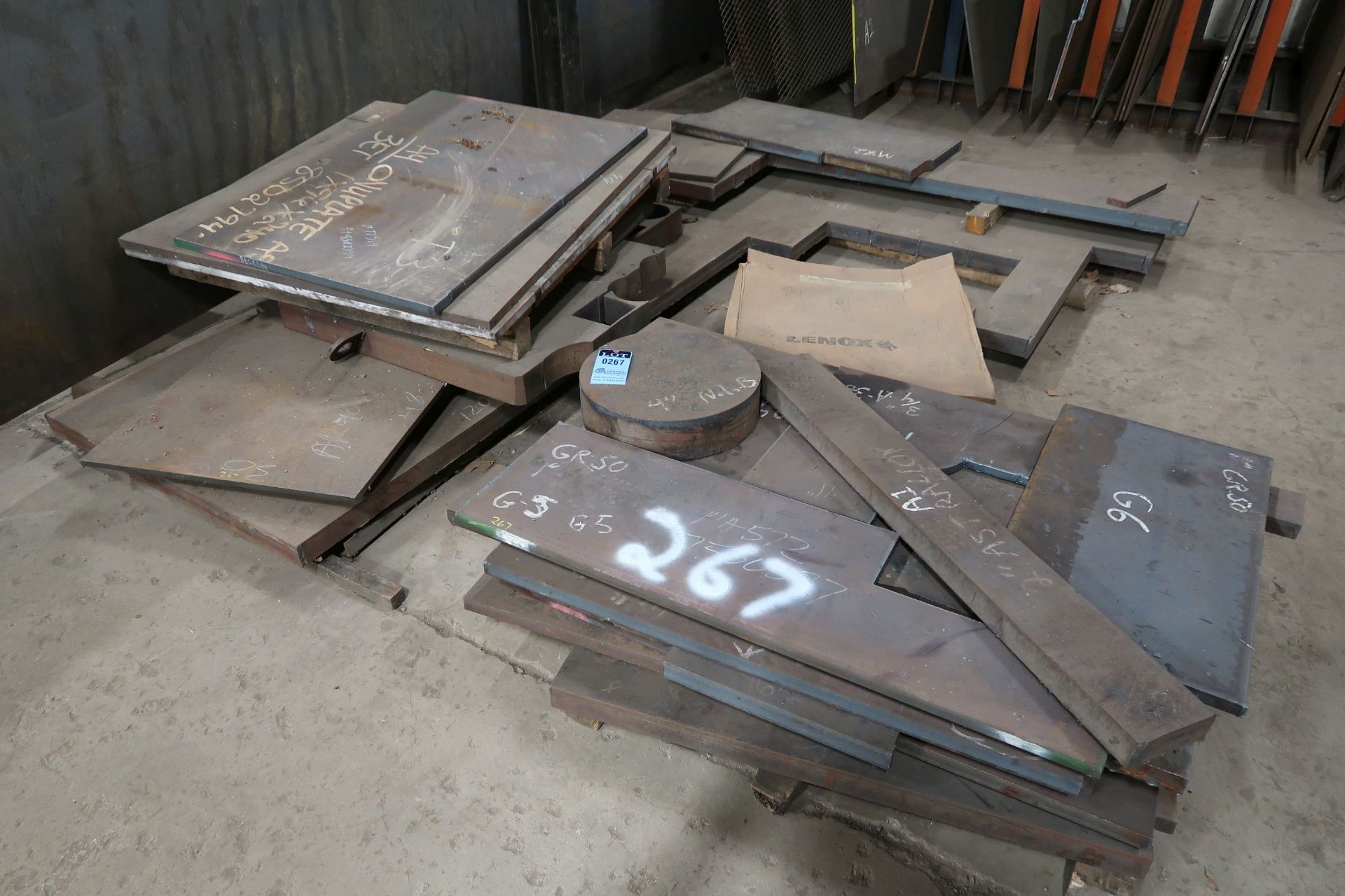 SKID PLATE STEEL STOCK, 1/4" - 3-1/2" THICK