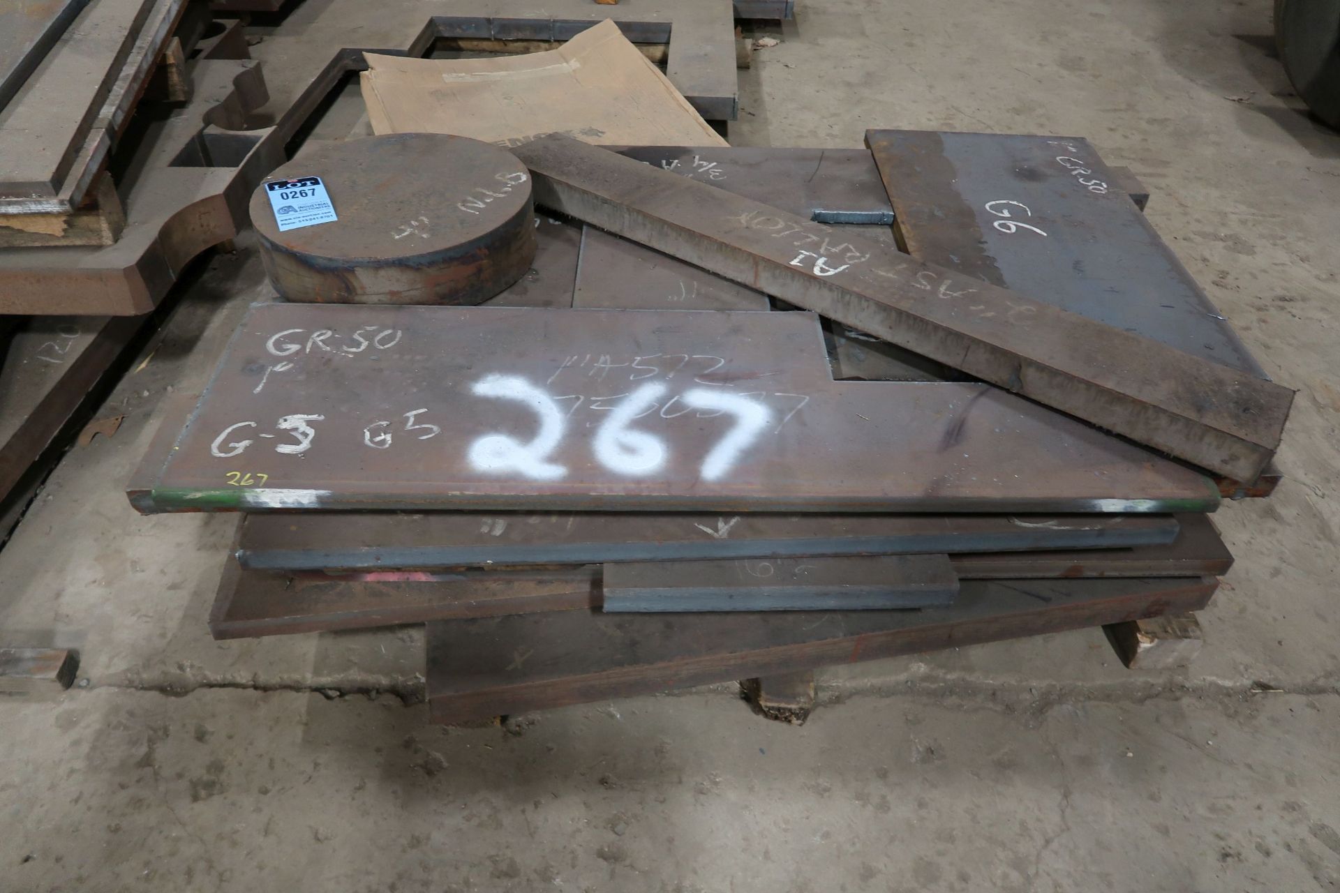 SKID PLATE STEEL STOCK, 1/4" - 3-1/2" THICK - Image 2 of 4