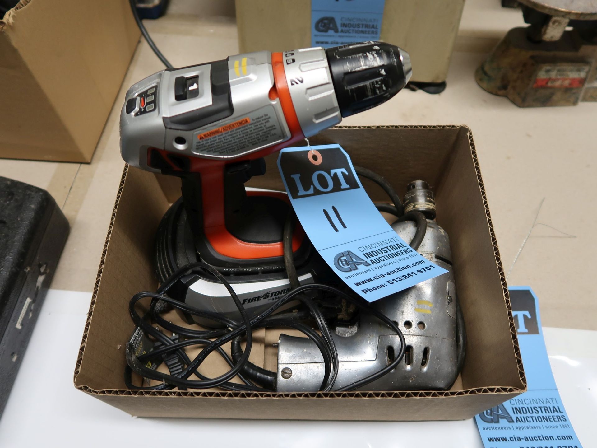 ELECTRIC AND CORDLESS DRILLS WITH CHARGER