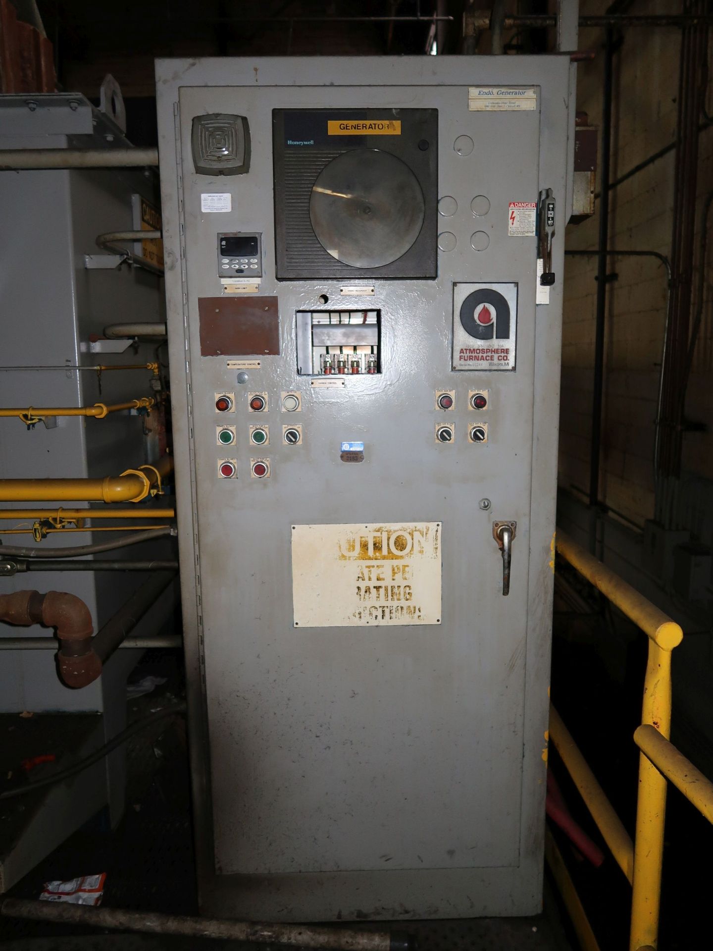 ATMOSPHERE FURNACE CO. ENDOTHERMIC GAS GENERATOR; S/N 51244 - FORMERLY LOT 658, USED WITH FURNACE - Image 4 of 4