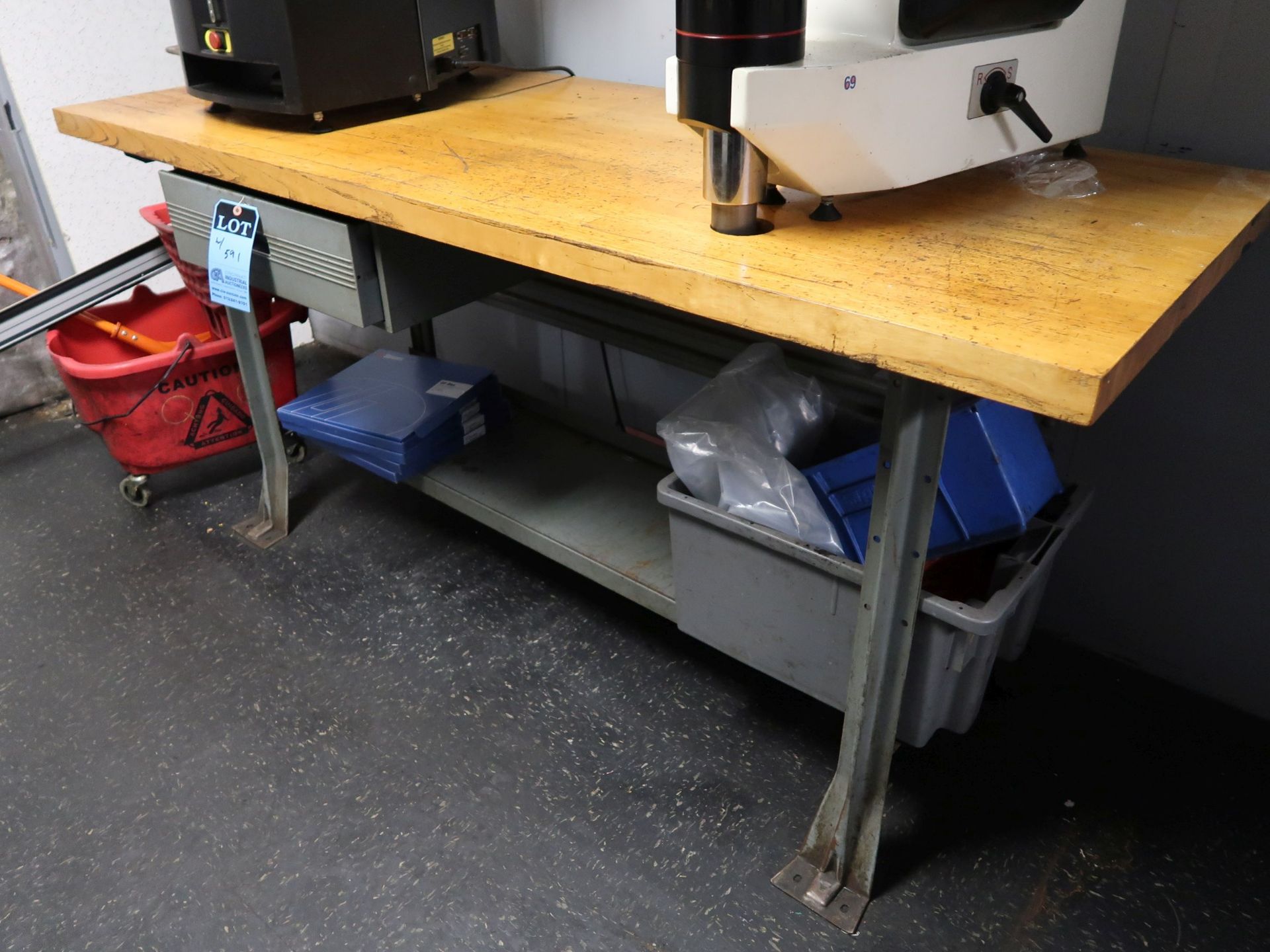 MAPLE TOP WORK BENCHES - Image 2 of 2