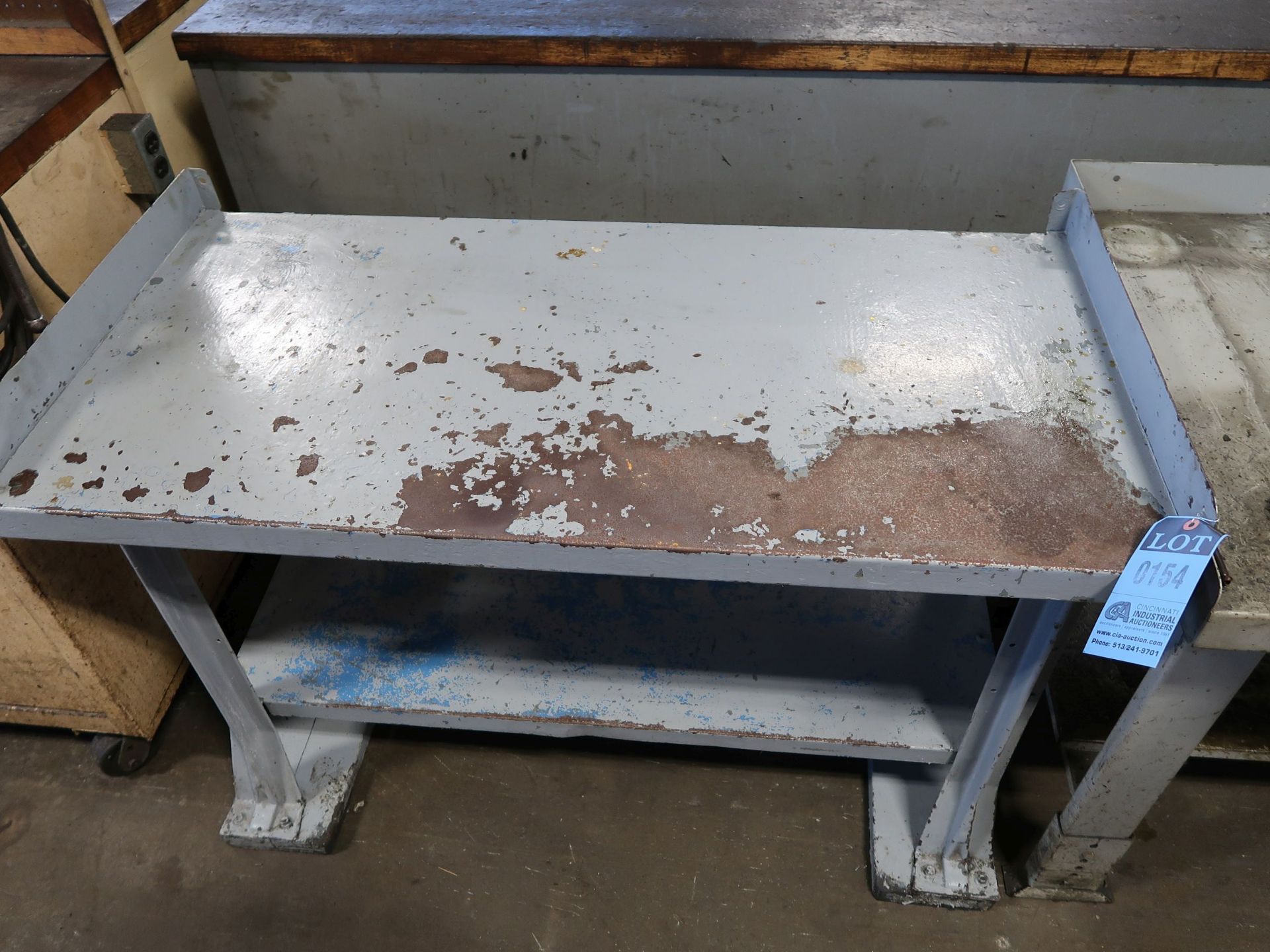 48" X 24" STEEL FRAMED BENCH