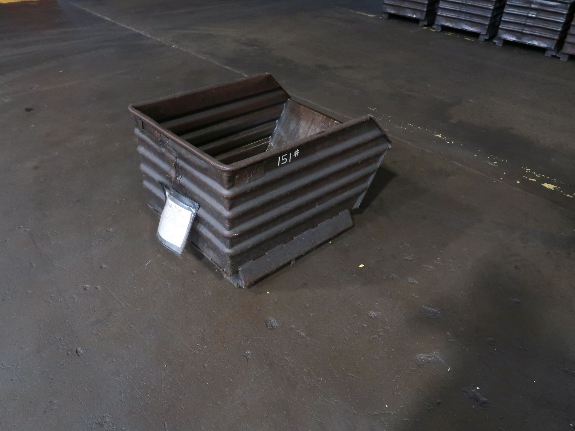 22" X 32" X 16" (APPROX.) STACKABLE CORRUGATED STEEL TUBS - Image 2 of 5