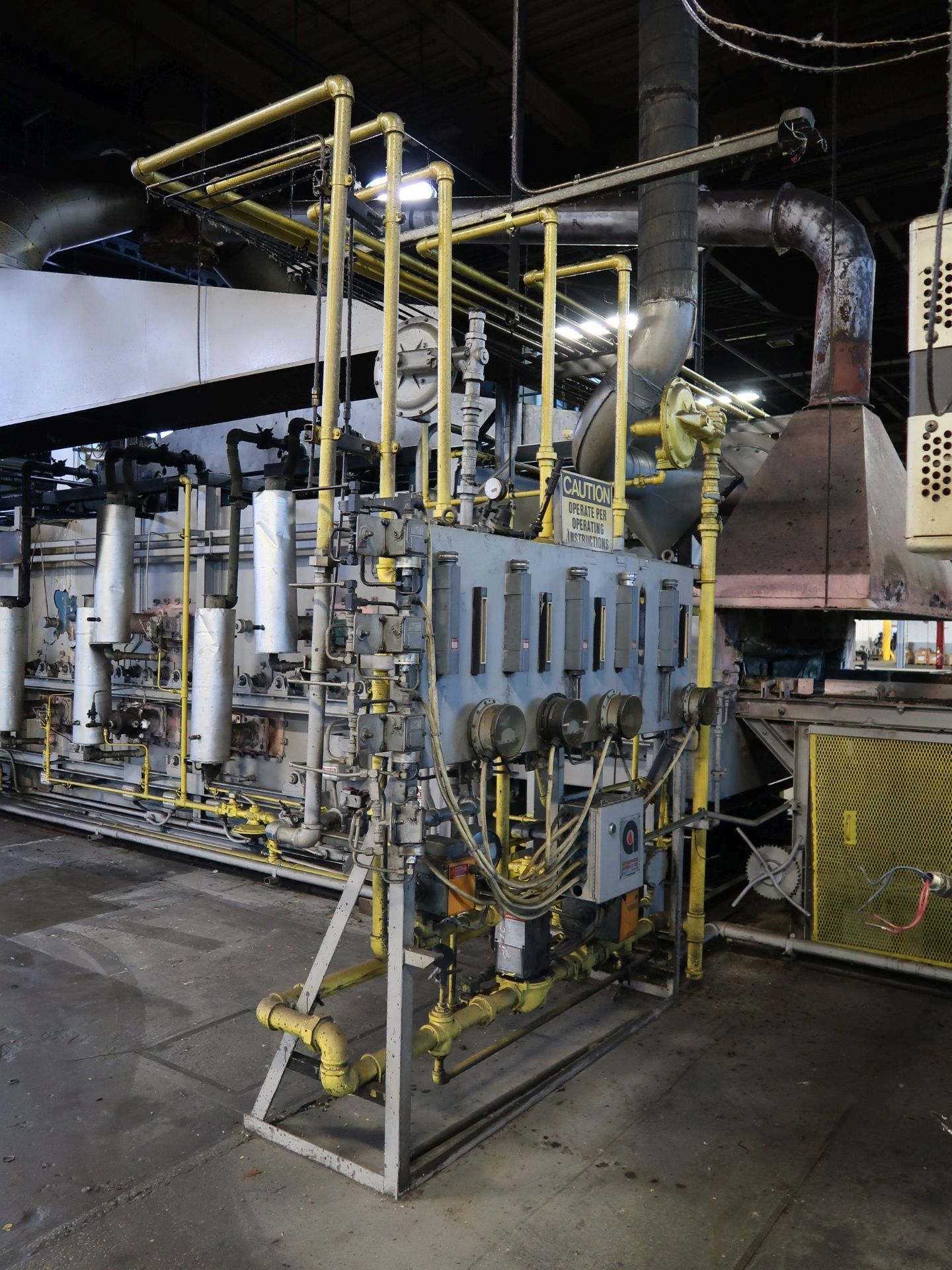 ATMOSPHERE FURNACE MESH BELT CONTINUOUS HEAT TREAT LINE; S/N 60879, UP TO 4,000 LBS./HOUR. 60" - Image 26 of 37