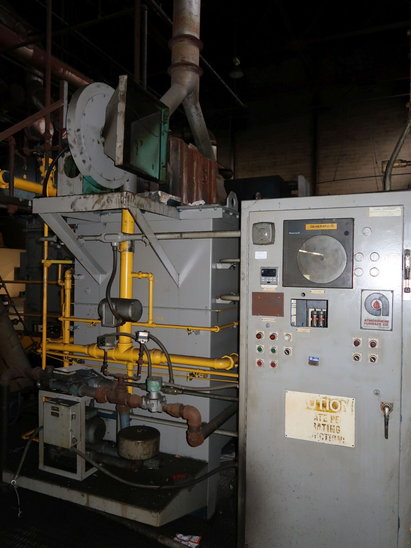 ATMOSPHERE FURNACE CO. ENDOTHERMIC GAS GENERATOR; S/N 51244 - FORMERLY LOT 658, USED WITH FURNACE - Image 3 of 4
