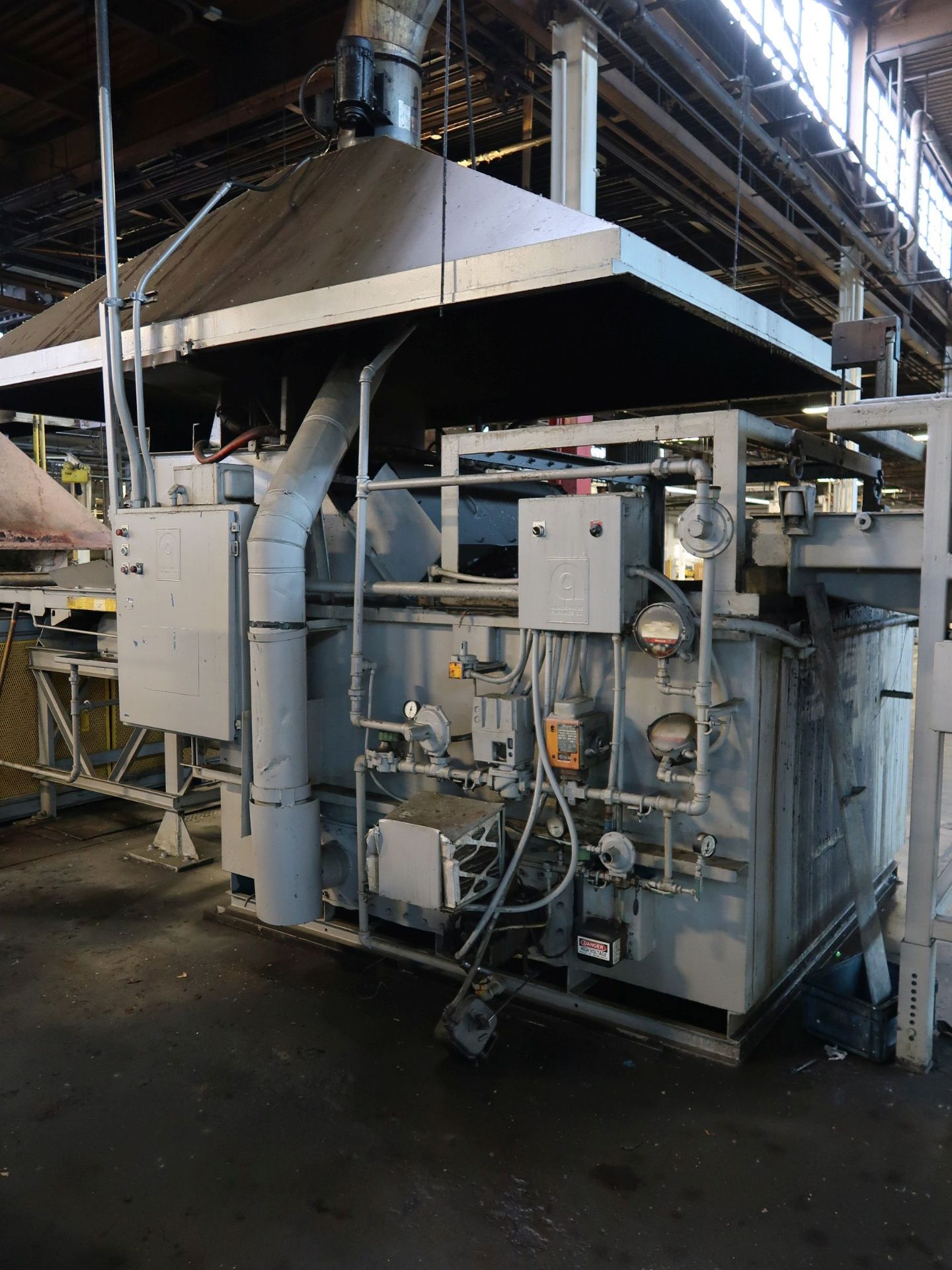 ATMOSPHERE FURNACE MESH BELT CONTINUOUS HEAT TREAT LINE; S/N 60879, UP TO 4,000 LBS./HOUR. 60" - Image 30 of 37