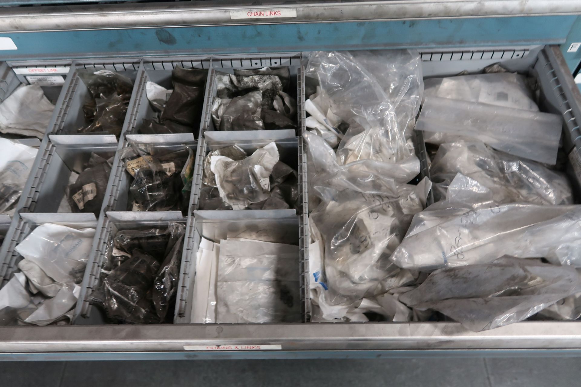 TOOLING CABINETS WITH CONTENTS - MOSTLY MACHINE PARTS **LOADING PRICE DUE TO ERRA - $2,000.00** - Image 23 of 59