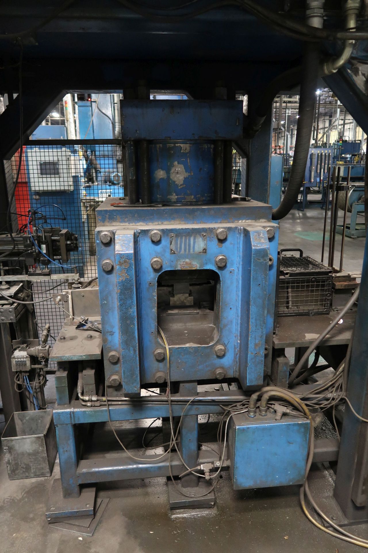 SHOP FABRICATED COINING PRESS AND HYDRAULIC UNIT **LOADING PRICE DUE TO ERRA - $2,800.00** - Image 2 of 11