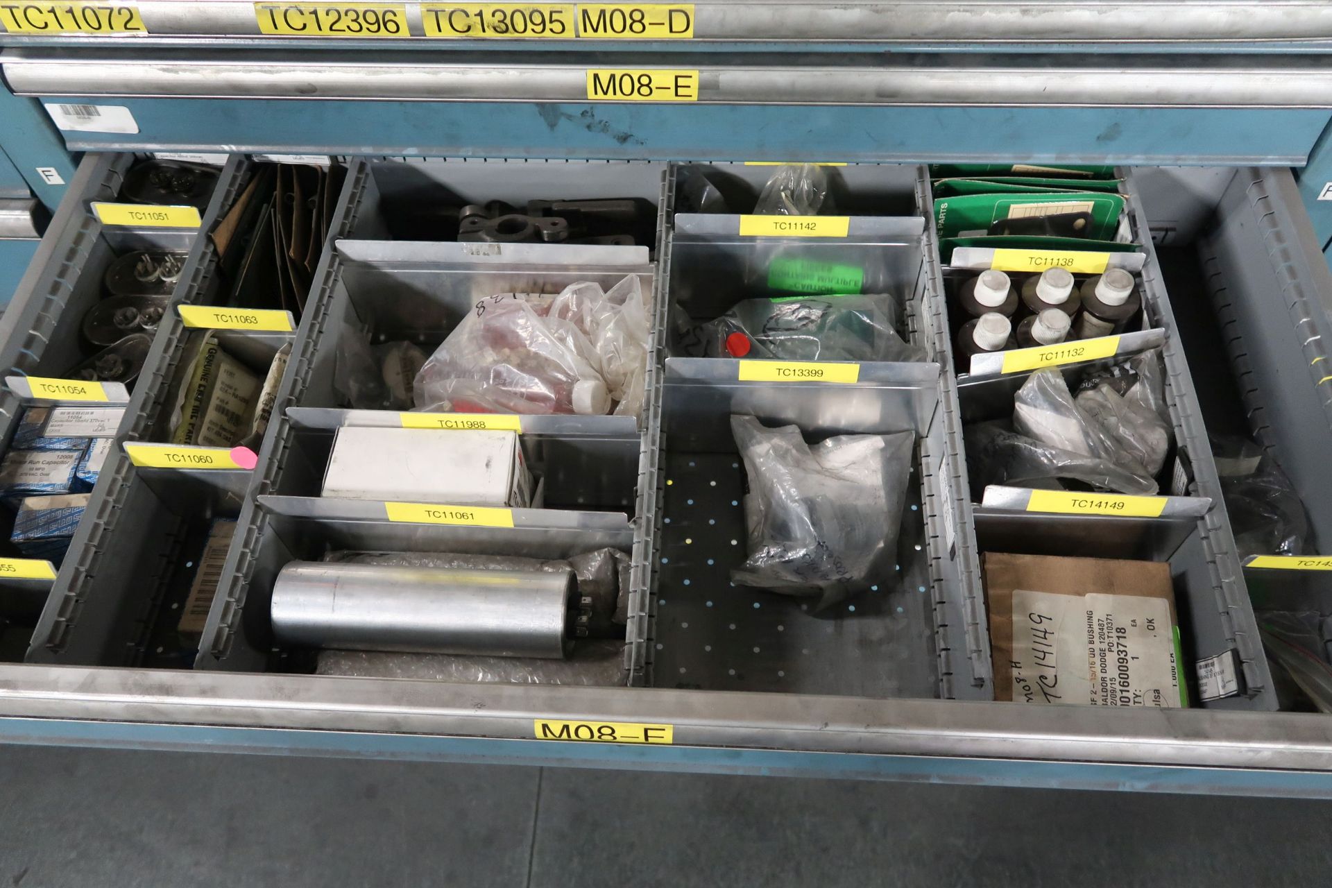TOOLING CABINETS WITH CONTENTS - MOSTLY MACHINE PARTS **LOADING PRICE DUE TO ERRA - $2,000.00** - Image 48 of 59