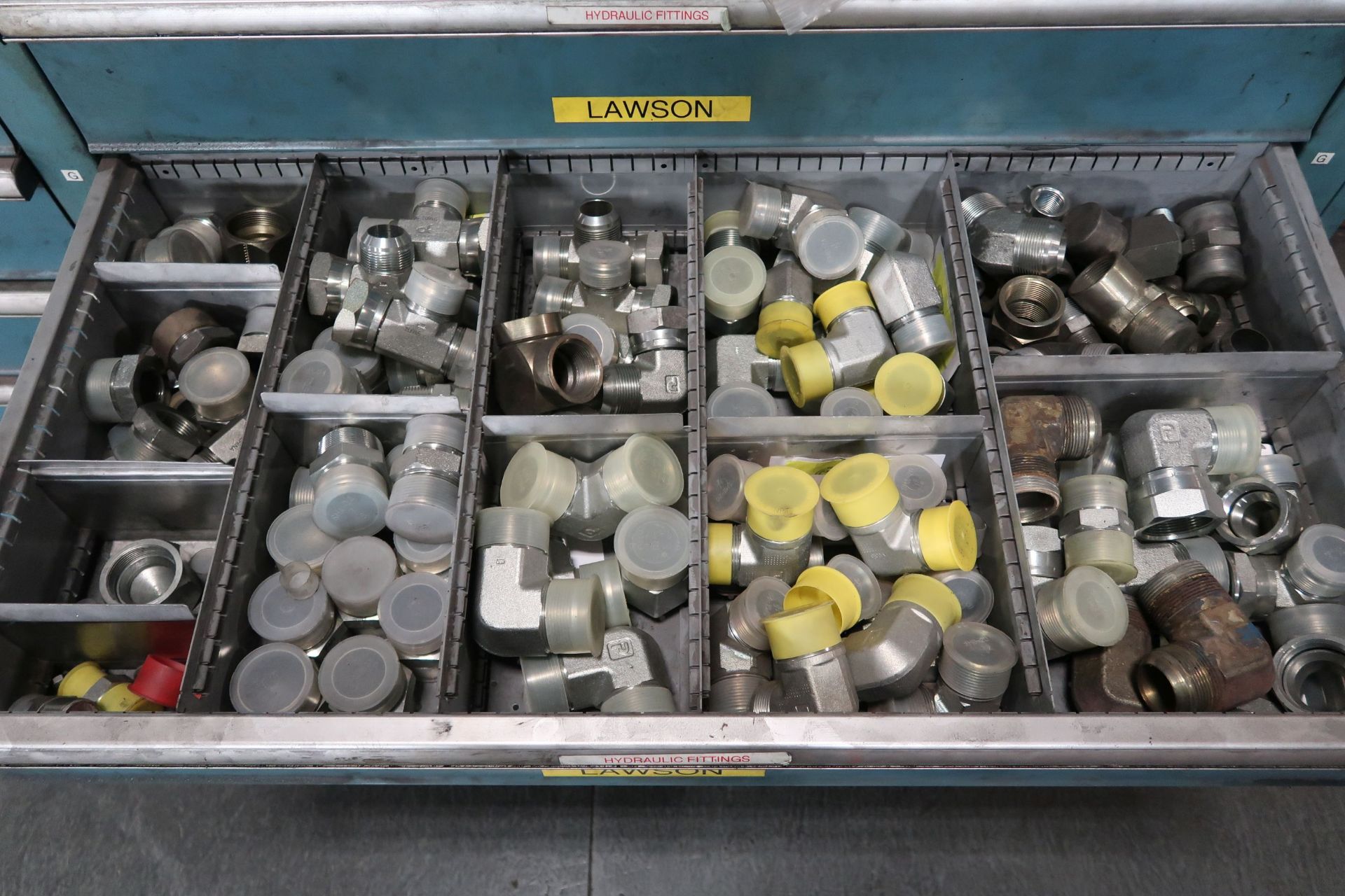 TOOLING CABINETS WITH CONTENTS - MOSTLY MACHINE PARTS **LOADING PRICE DUE TO ERRA - $2,000.00** - Image 5 of 59