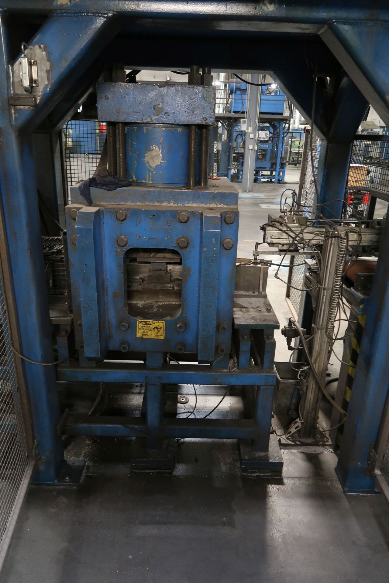 SHOP FABRICATED COINING PRESS AND HYDRAULIC UNIT **LOADING PRICE DUE TO ERRA - $2,800.00** - Image 5 of 11