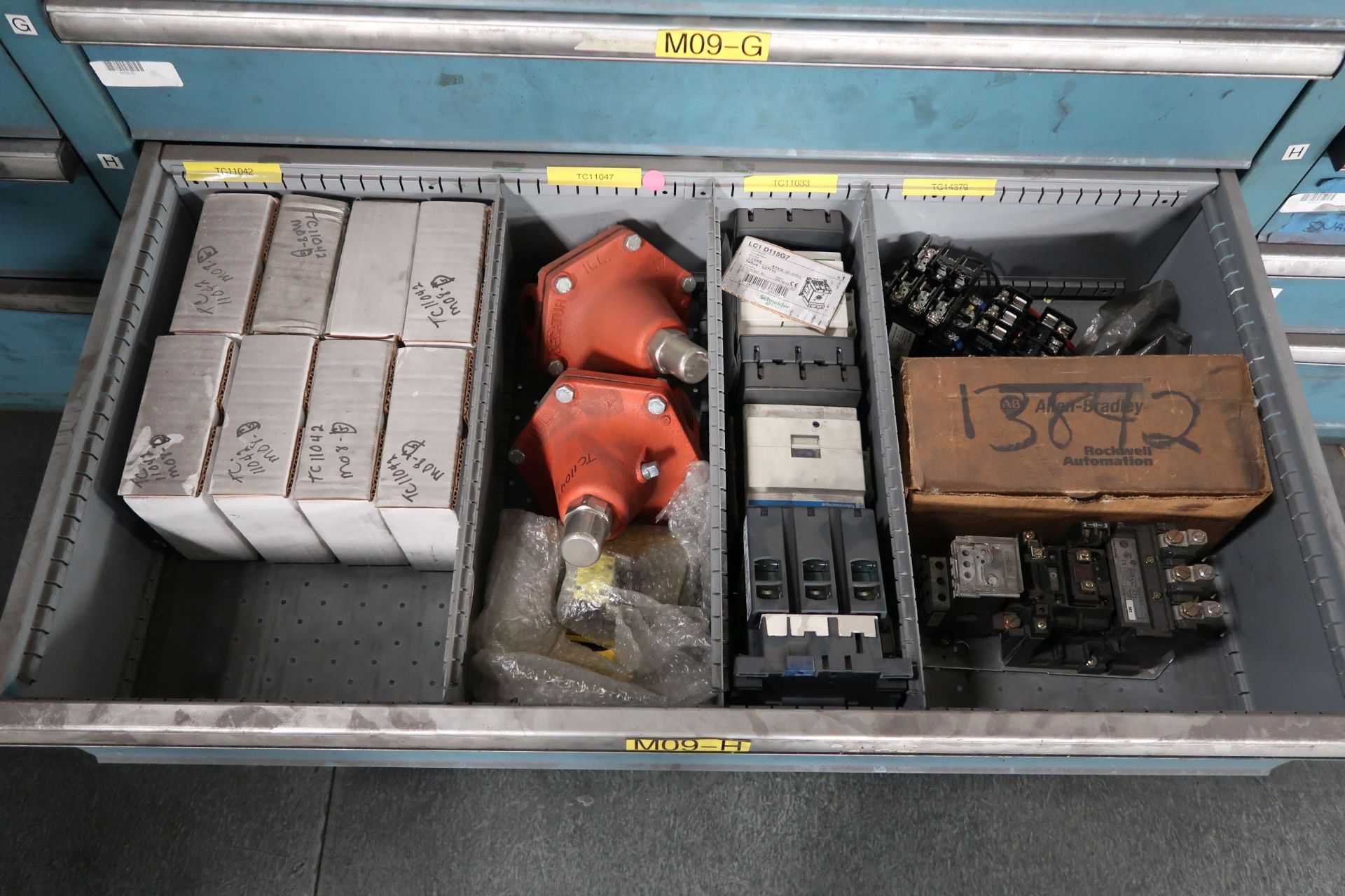 TOOLING CABINETS WITH CONTENTS - MOSTLY MACHINE PARTS **LOADING PRICE DUE TO ERRA - $2,000.00** - Image 56 of 59