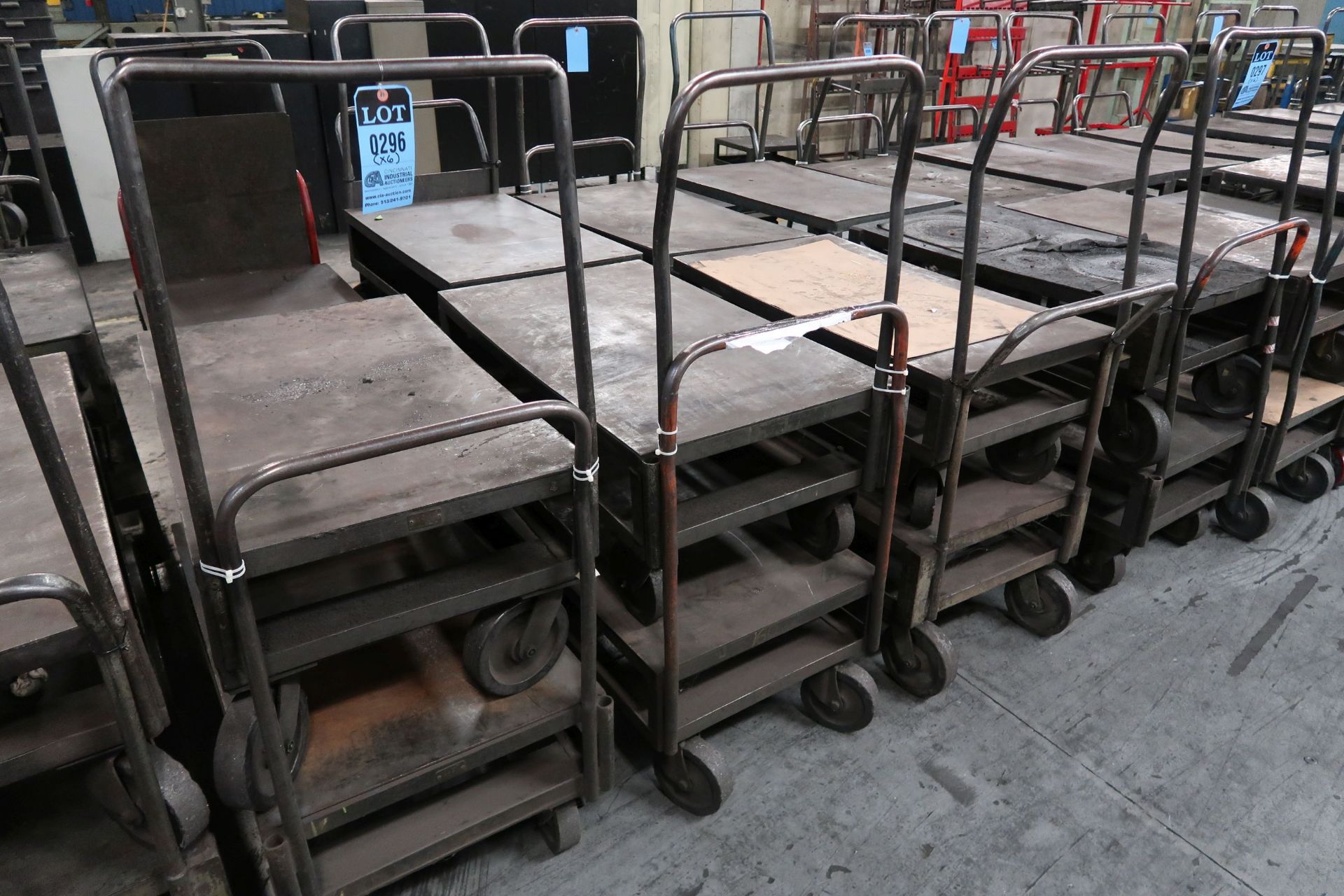 24" X 42" STEEL WAREHOUSE TRUCKS