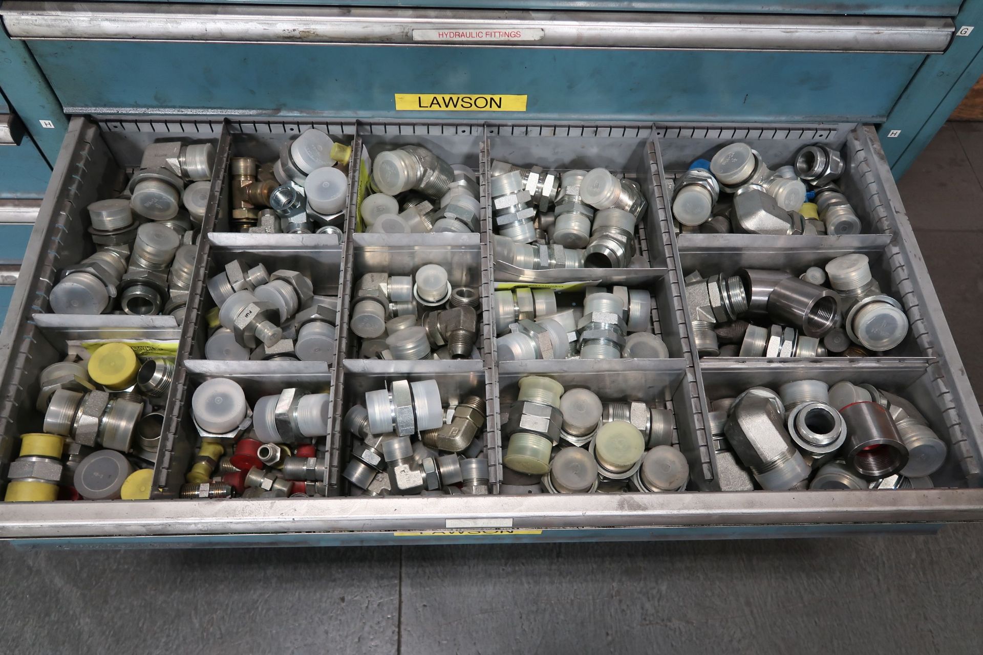 TOOLING CABINETS WITH CONTENTS - MOSTLY MACHINE PARTS **LOADING PRICE DUE TO ERRA - $2,000.00** - Image 6 of 59