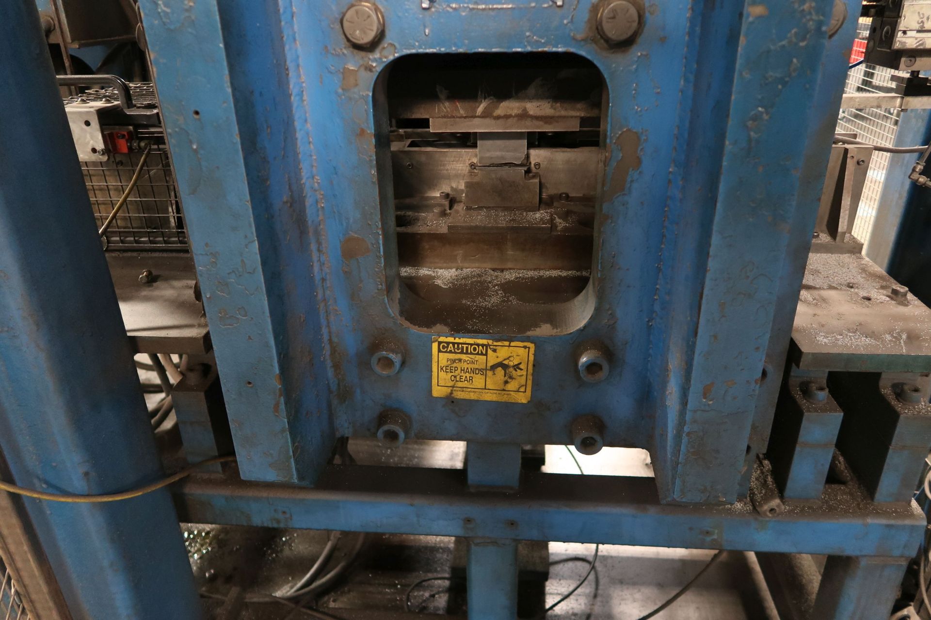 SHOP FABRICATED COINING PRESS AND HYDRAULIC UNIT **LOADING PRICE DUE TO ERRA - $2,800.00** - Image 6 of 11