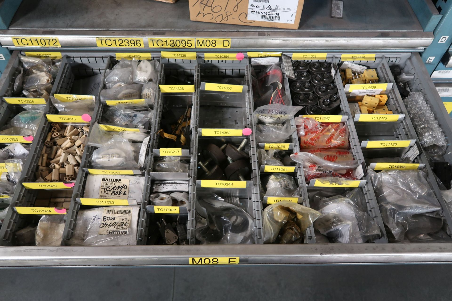 TOOLING CABINETS WITH CONTENTS - MOSTLY MACHINE PARTS **LOADING PRICE DUE TO ERRA - $2,000.00** - Image 47 of 59