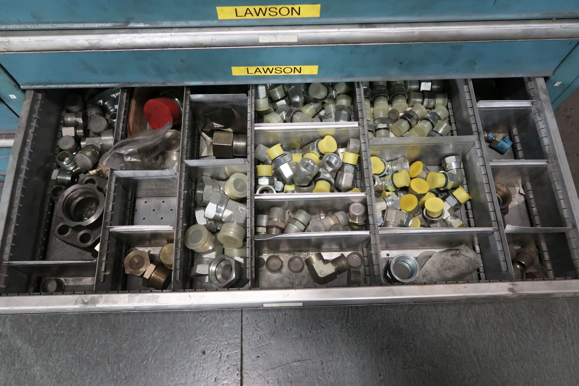 TOOLING CABINETS WITH CONTENTS - MOSTLY MACHINE PARTS **LOADING PRICE DUE TO ERRA - $2,000.00** - Image 7 of 59