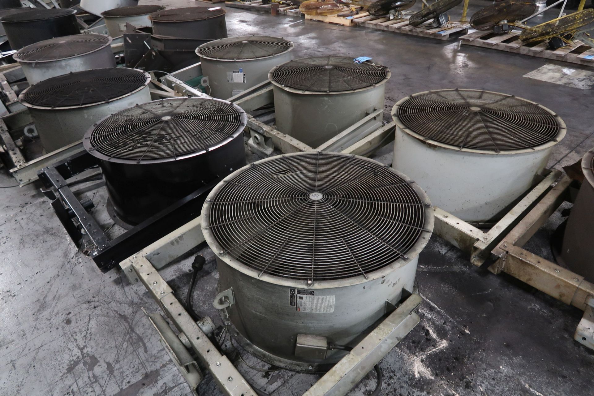 36" CIRCULAR FANS WITH MOUNTING HARDWARE **LOADING PRICE DUE TO ERRA - $50.00** - Image 2 of 2
