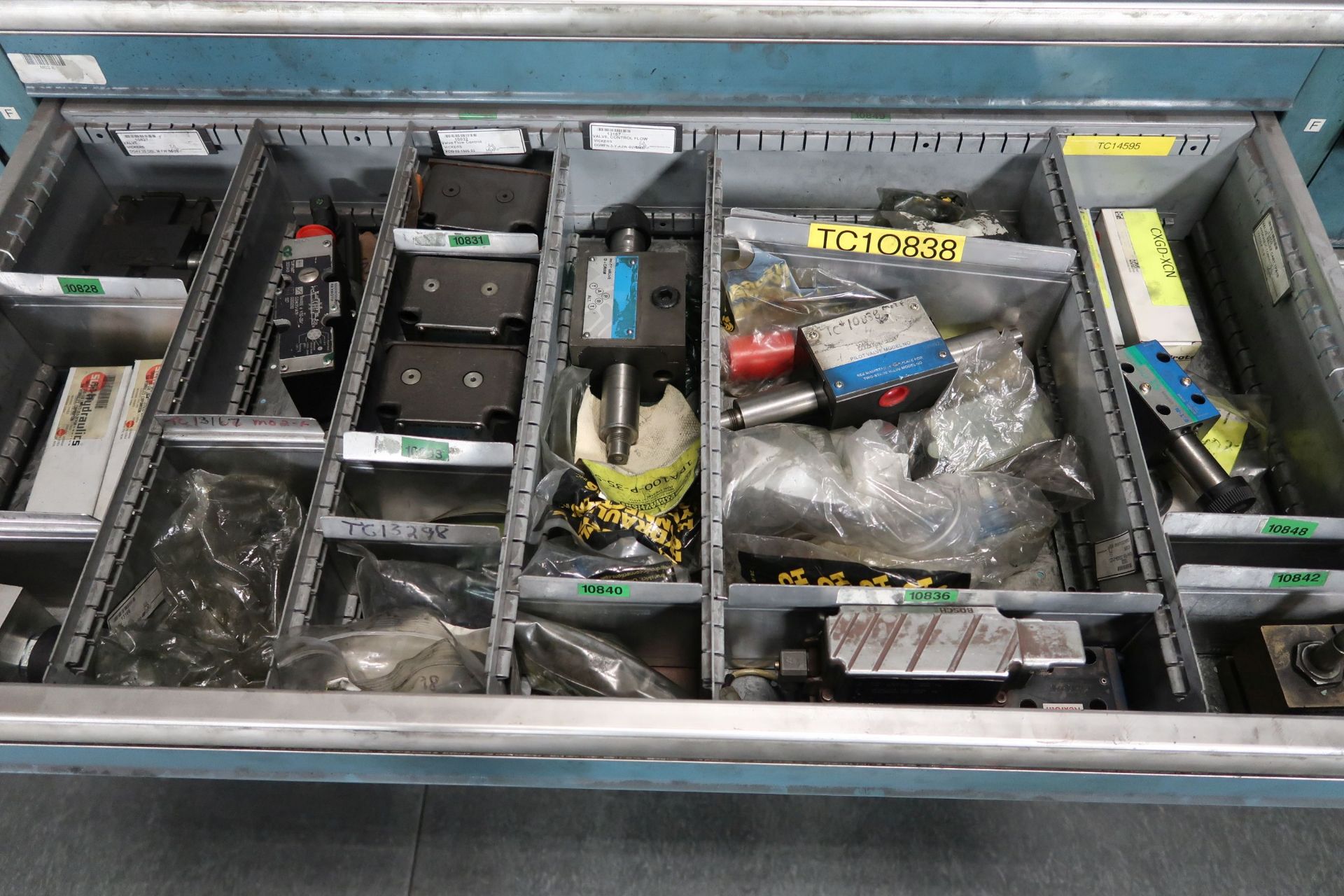 TOOLING CABINETS WITH CONTENTS - MOSTLY MACHINE PARTS **LOADING PRICE DUE TO ERRA - $2,000.00** - Image 10 of 59
