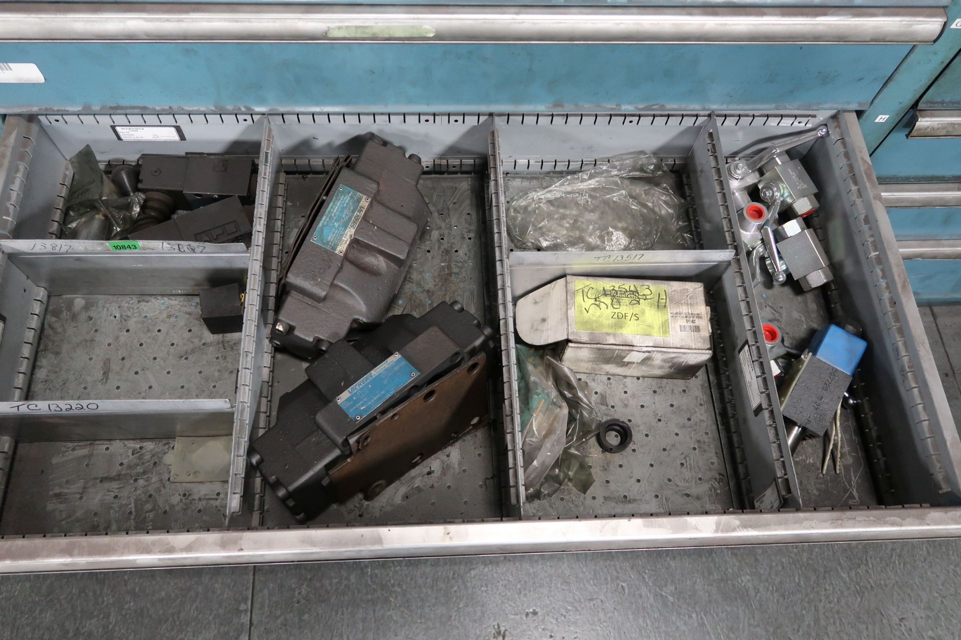 TOOLING CABINETS WITH CONTENTS - MOSTLY MACHINE PARTS **LOADING PRICE DUE TO ERRA - $2,000.00** - Image 12 of 59