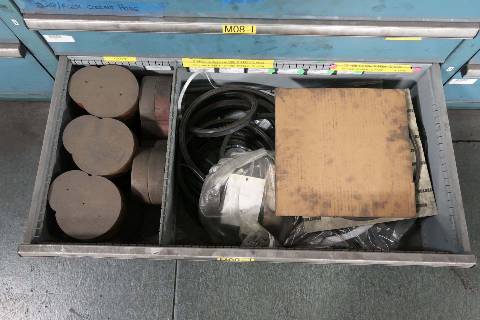 TOOLING CABINETS WITH CONTENTS - MOSTLY MACHINE PARTS **LOADING PRICE DUE TO ERRA - $2,000.00** - Image 51 of 59