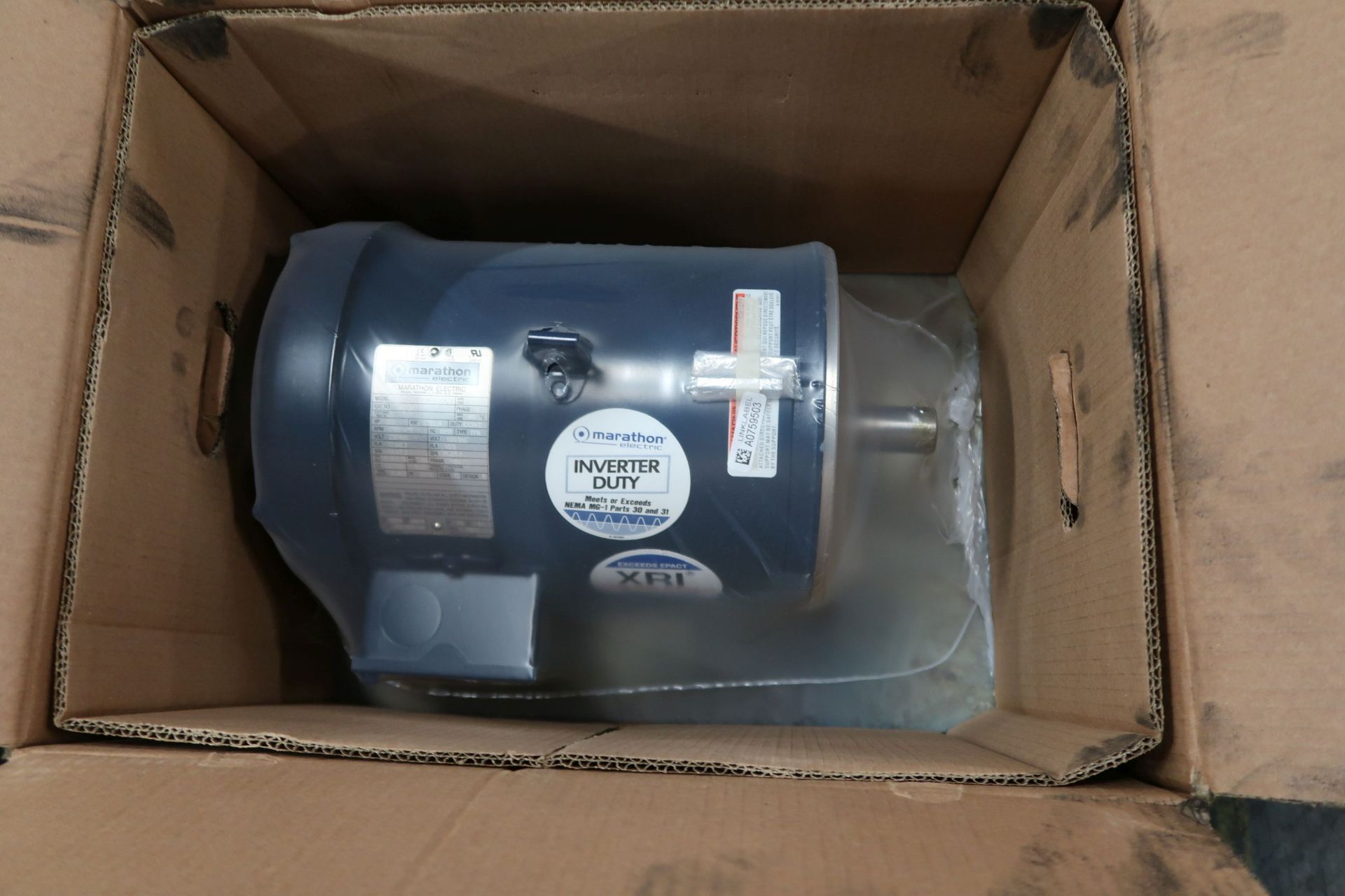 5 HP MARATHON TVDIB4TTFW16027AAM MOTOR (NEW) **LOADING PRICE DUE TO ERRA - $25.00**