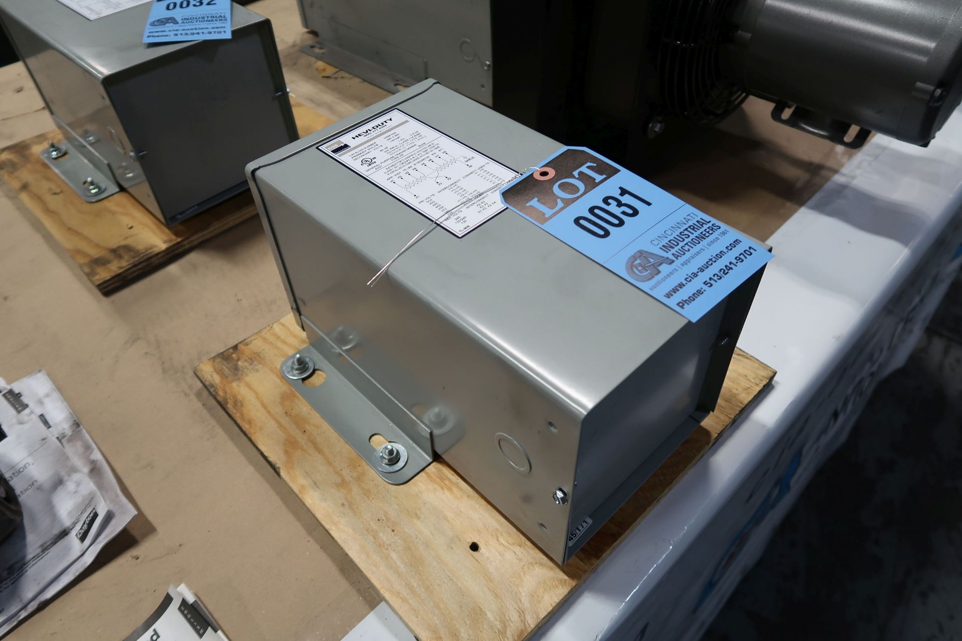 3 KVA EGS NO. HS5F3AS HEVI-DUTY GENERAL PURPOSE TRANSFORMER (NEW)