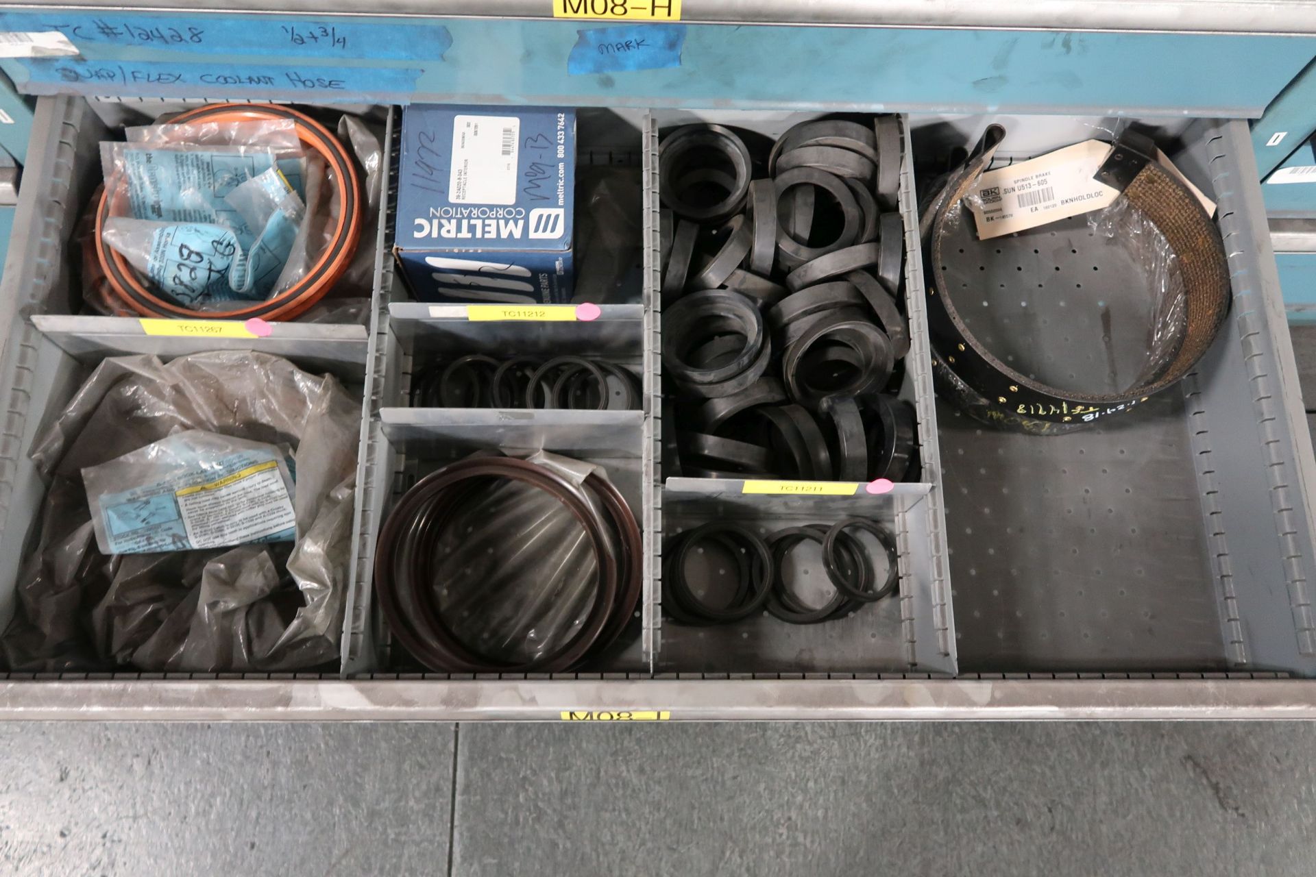 TOOLING CABINETS WITH CONTENTS - MOSTLY MACHINE PARTS **LOADING PRICE DUE TO ERRA - $2,000.00** - Image 50 of 59
