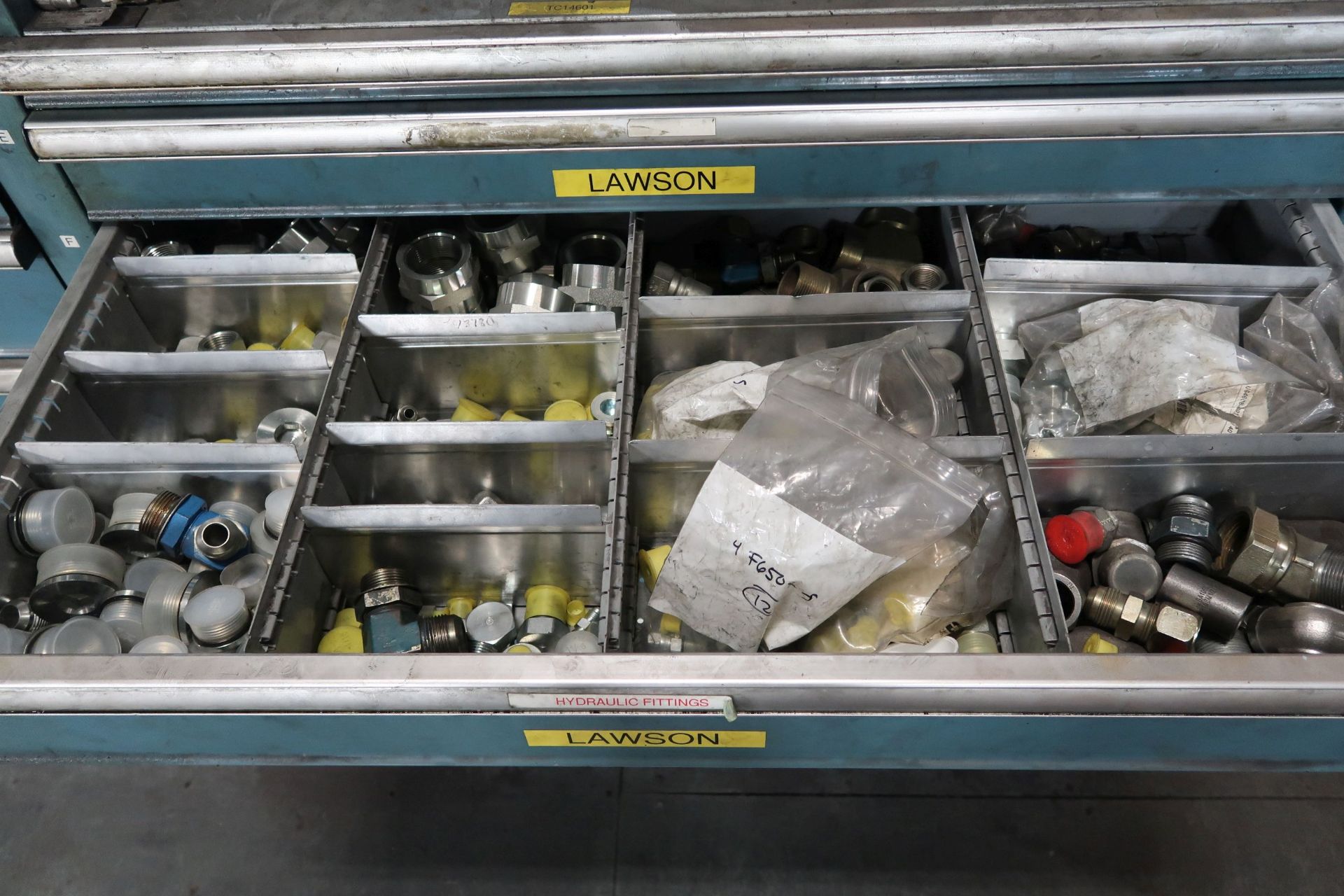 TOOLING CABINETS WITH CONTENTS - MOSTLY MACHINE PARTS **LOADING PRICE DUE TO ERRA - $2,000.00** - Image 4 of 59