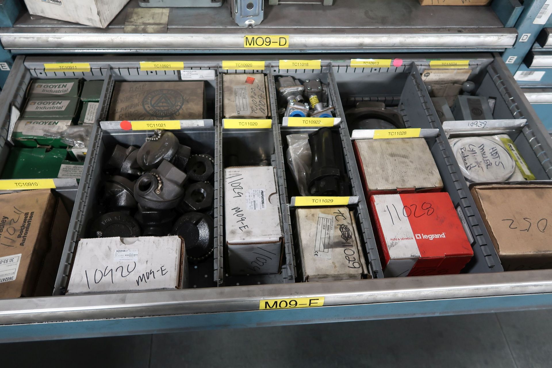 TOOLING CABINETS WITH CONTENTS - MOSTLY MACHINE PARTS **LOADING PRICE DUE TO ERRA - $2,000.00** - Image 53 of 59