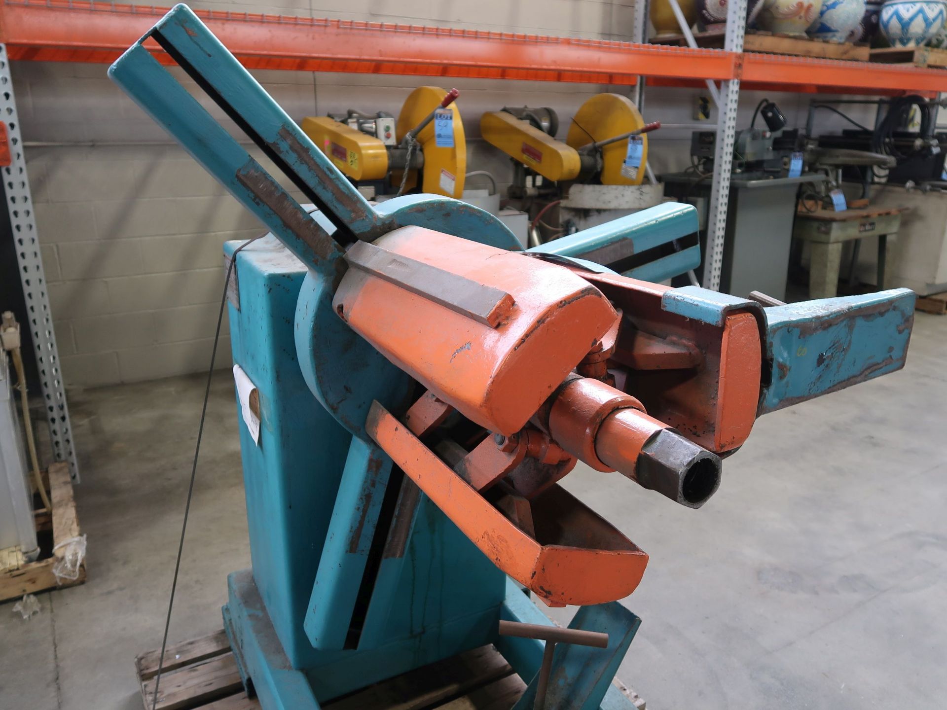 2,500 LB. AMERICAN STEEL LINE MODEL 60 SINGLE END UNCOILER; S/N 9151 - Bild 6 aus 6