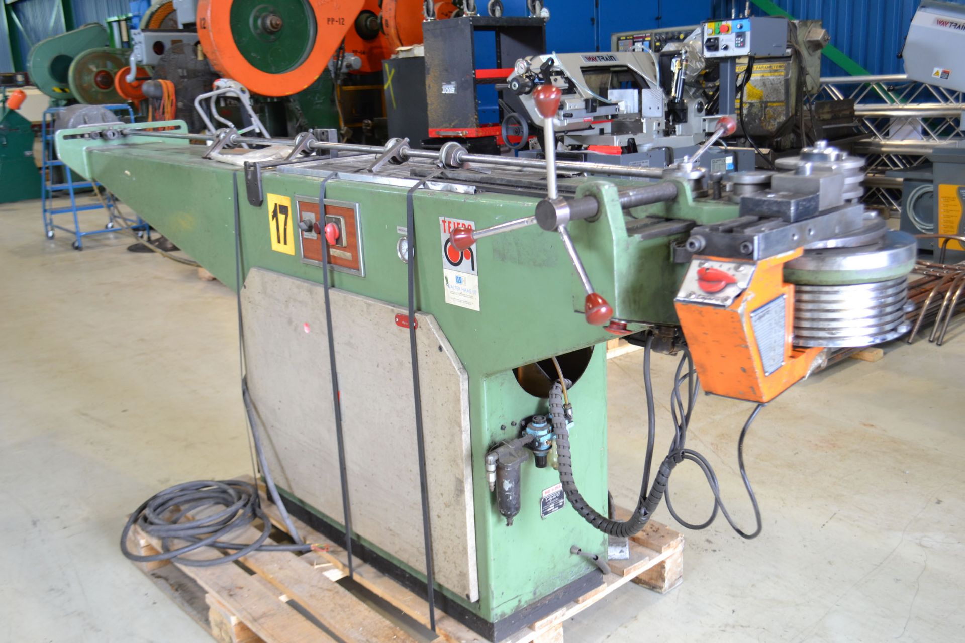 TEJERO TUBE BENDER MOD. 32-A, S/N: 895, 1 1/4", 6 STAGE (RIGGING AT NO CHARGE) - Image 2 of 5