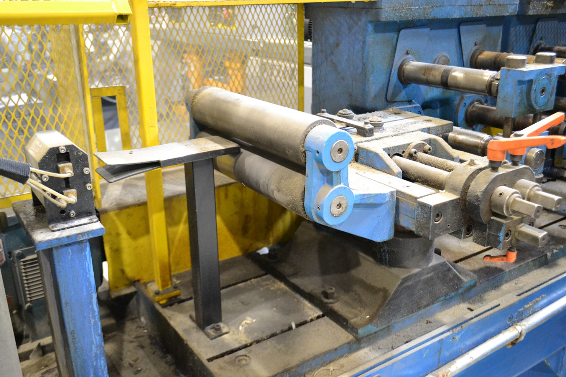 DREISTERN 14 STATION ROLLFORMER MOD. P1226N, S/N: 93379, W/ 3 ADDITIONAL STATIONS, W/ PUNCH PRESS - Image 3 of 10