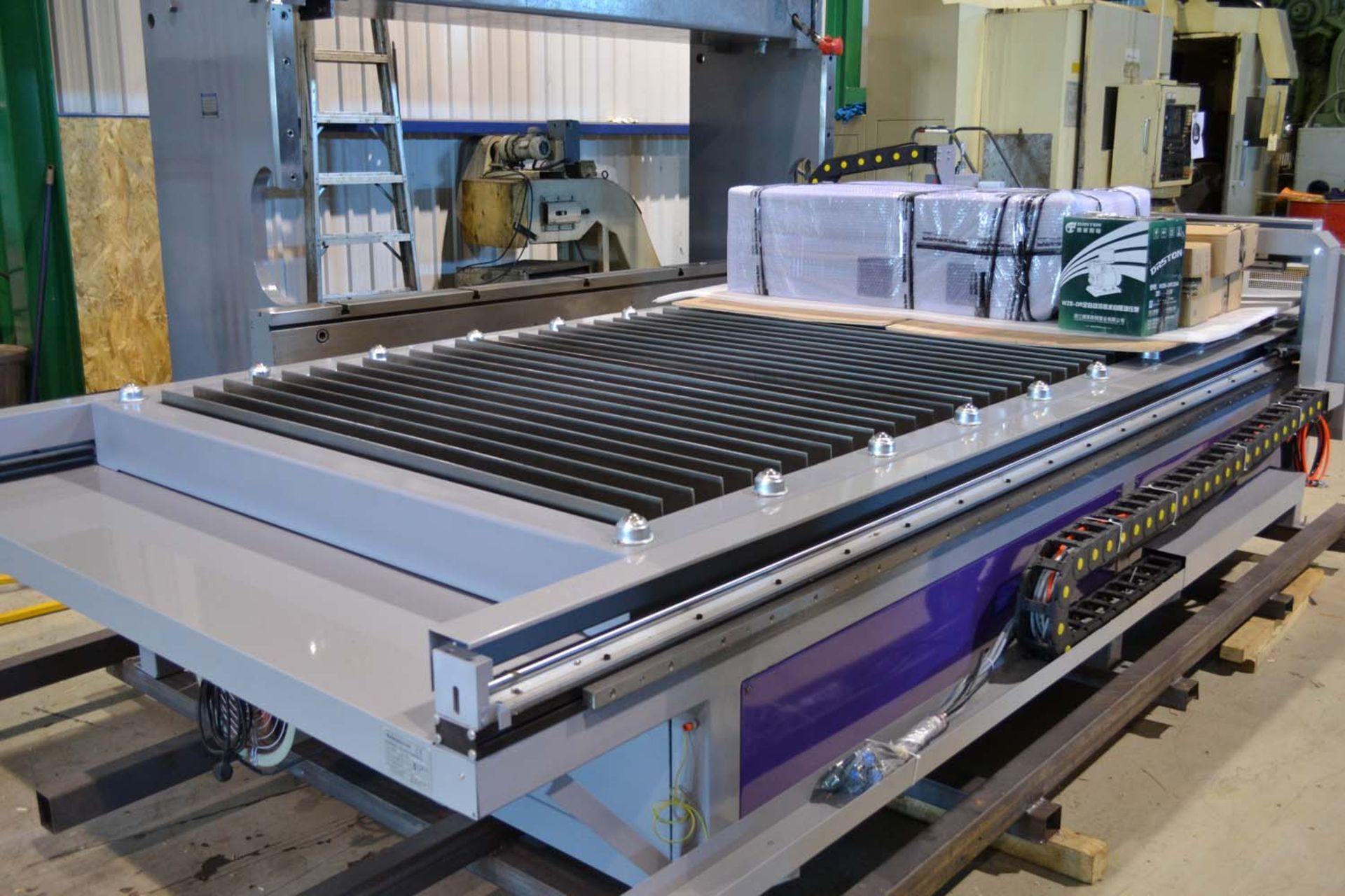 NEW - STEEL TAYLOR 5' X 10' CNC PLASMA TABLE MOD. LEGEND B5II, S/N: 75159140-6C (PLASMA UNIT NOT - Image 3 of 4