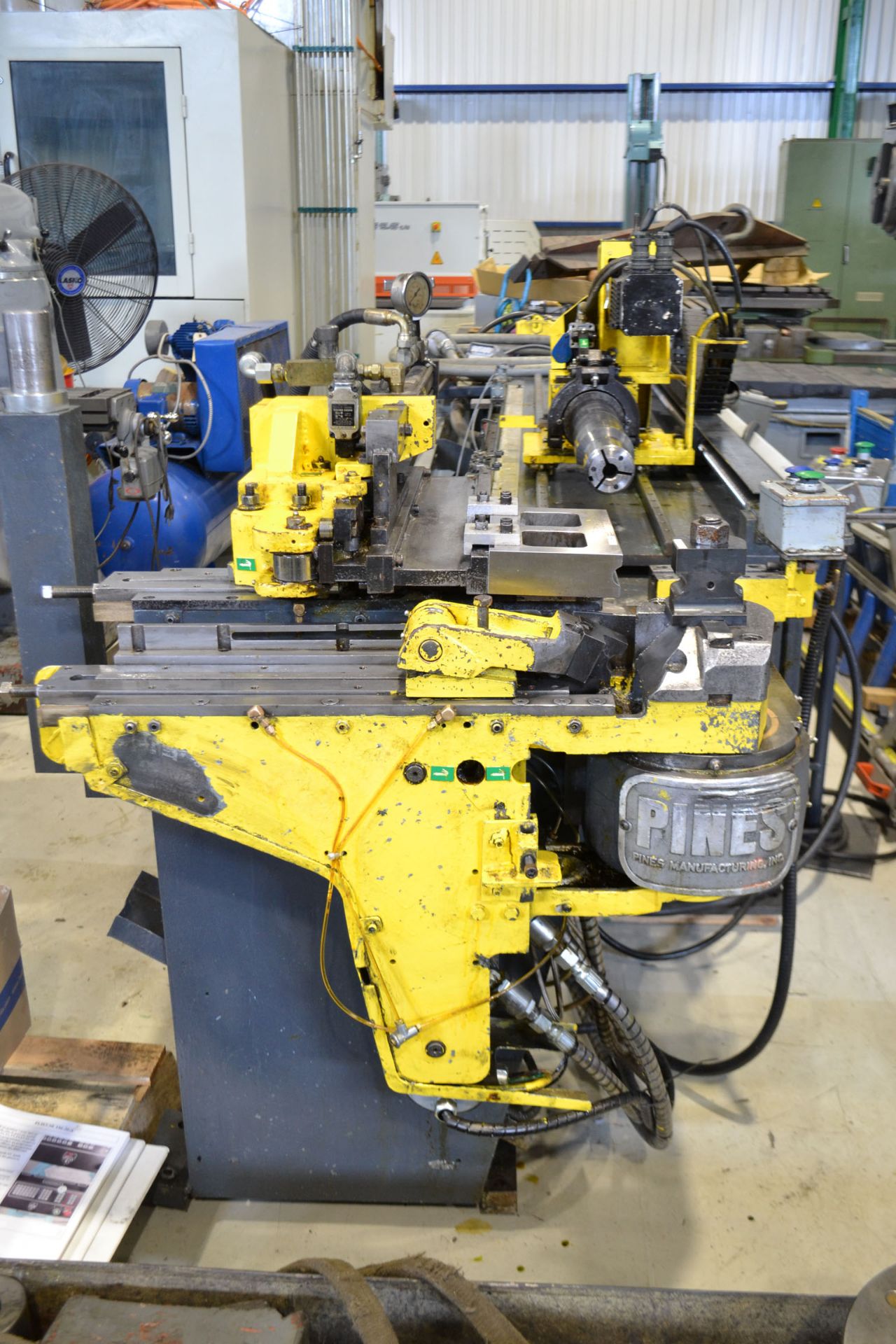PINES CNC TUBE BENDER MOD.150-20-A, S/N: 13800-00044 (RIGGING AT NO CHARGE) - Image 5 of 10