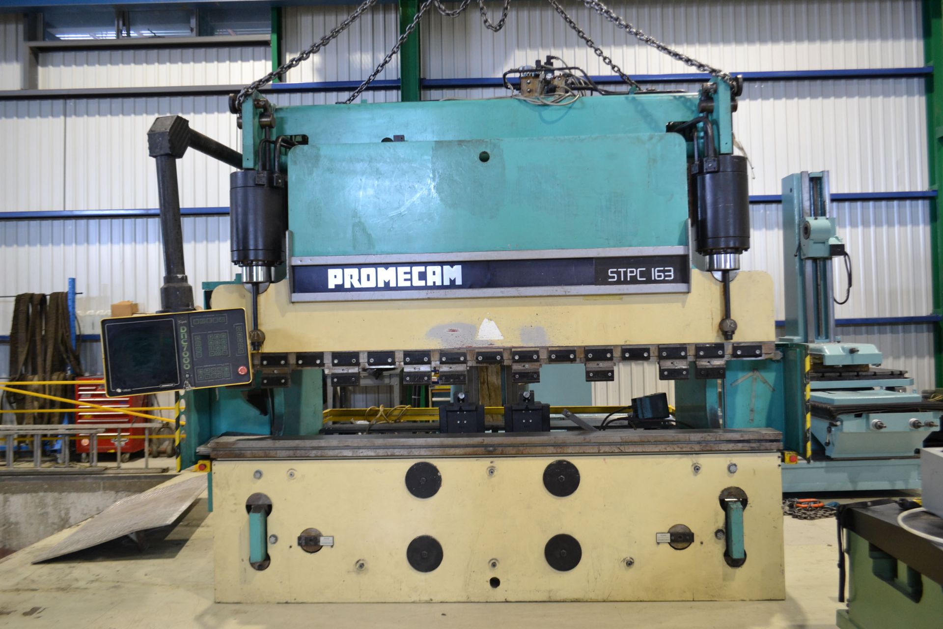 PROMECAM 10' X 176 TON CNC PRESS BRAKE MOD. STPC1630126, 4-AXIS, 575 VOLTS, ** ELECTRICAL ISSUE** ( - Image 6 of 6