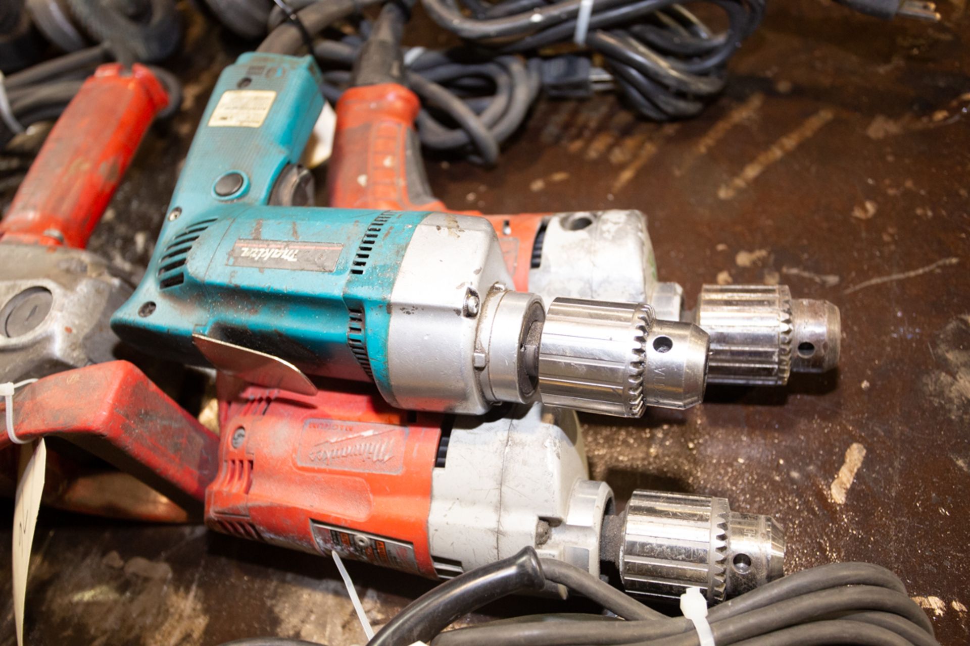 MILWAUKEE & MAKITA ELECTRIC DRILLS