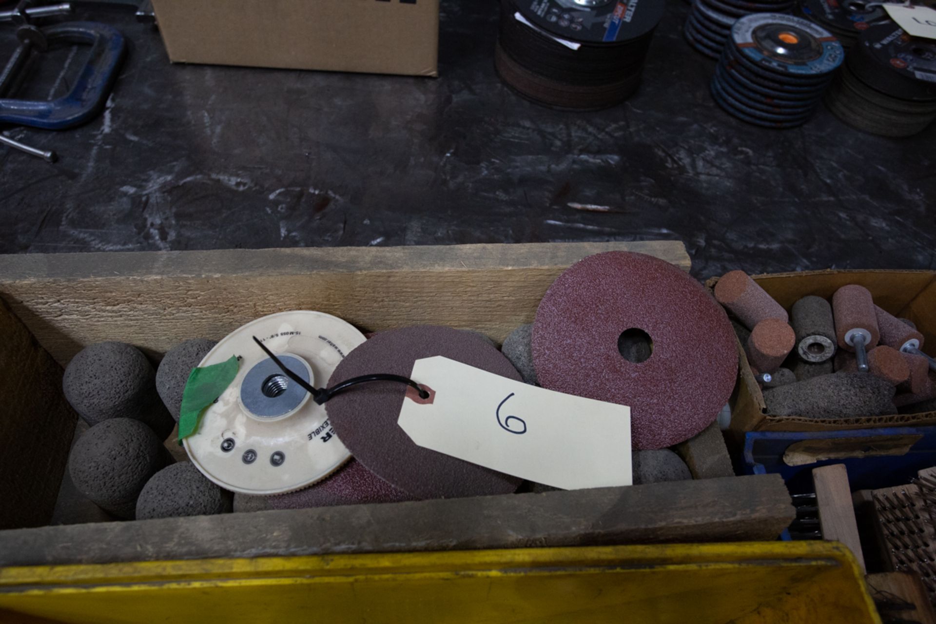 2 BOXES OF GRINDING WHEELS