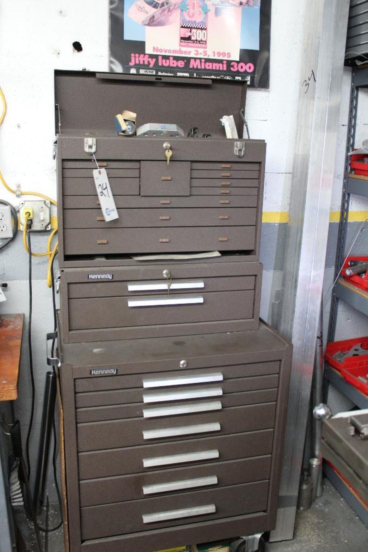 Kennedy triple tool box