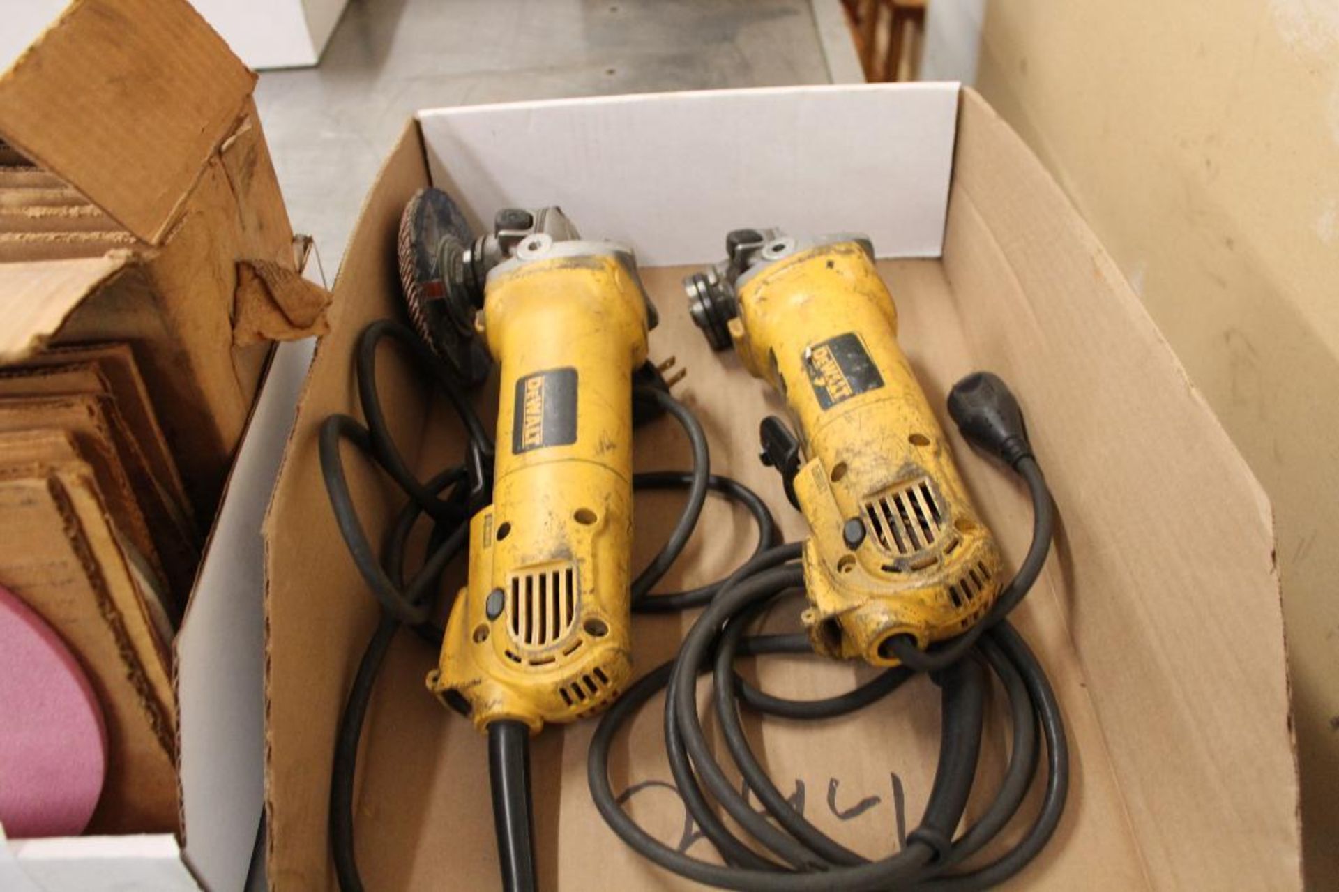 DeWalt grinders, 1 is not operational