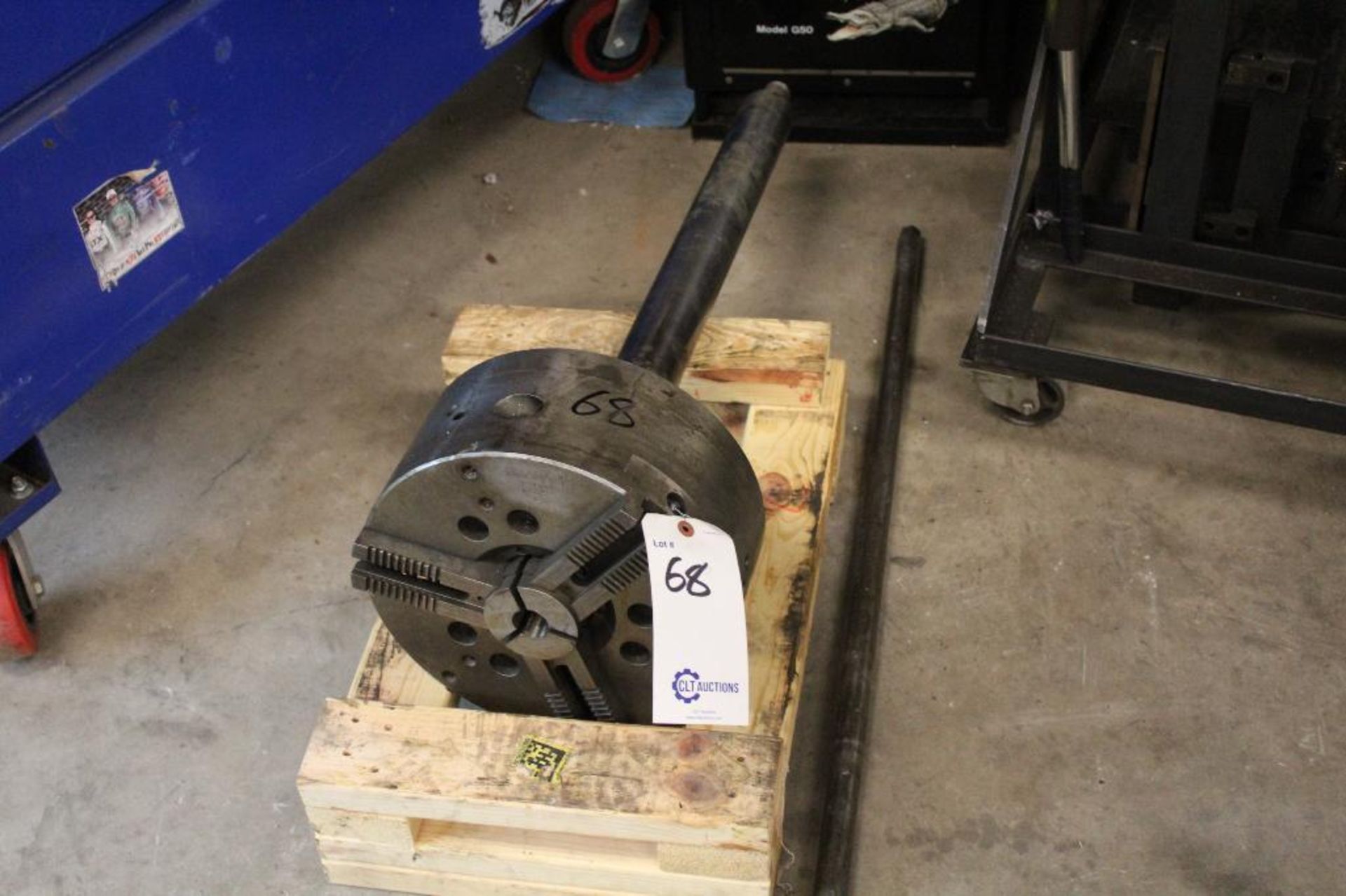 Cushman 12" 3 jaw power chuck