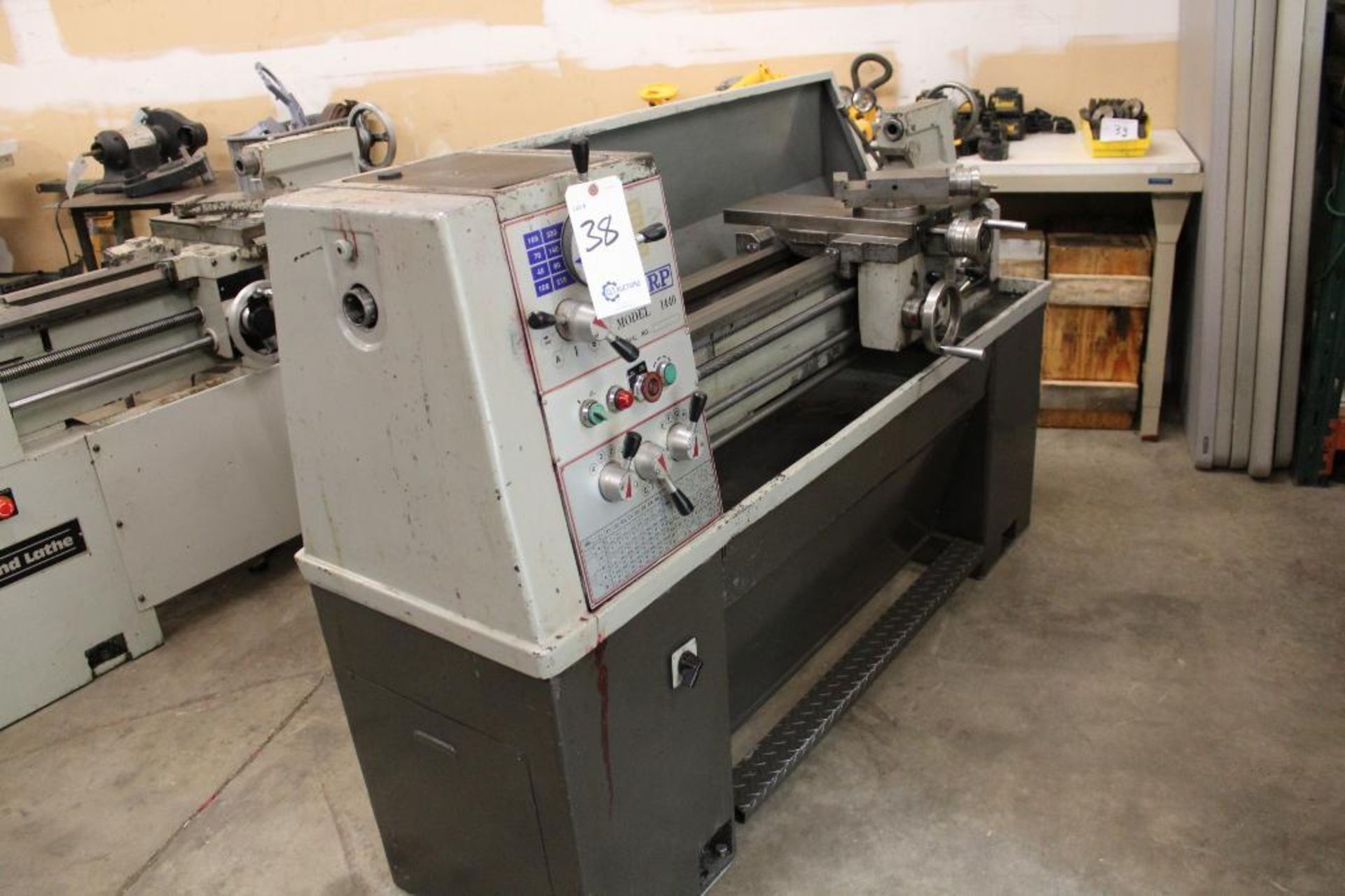 Sharp Model 1440 gap bed lathe - Image 11 of 11