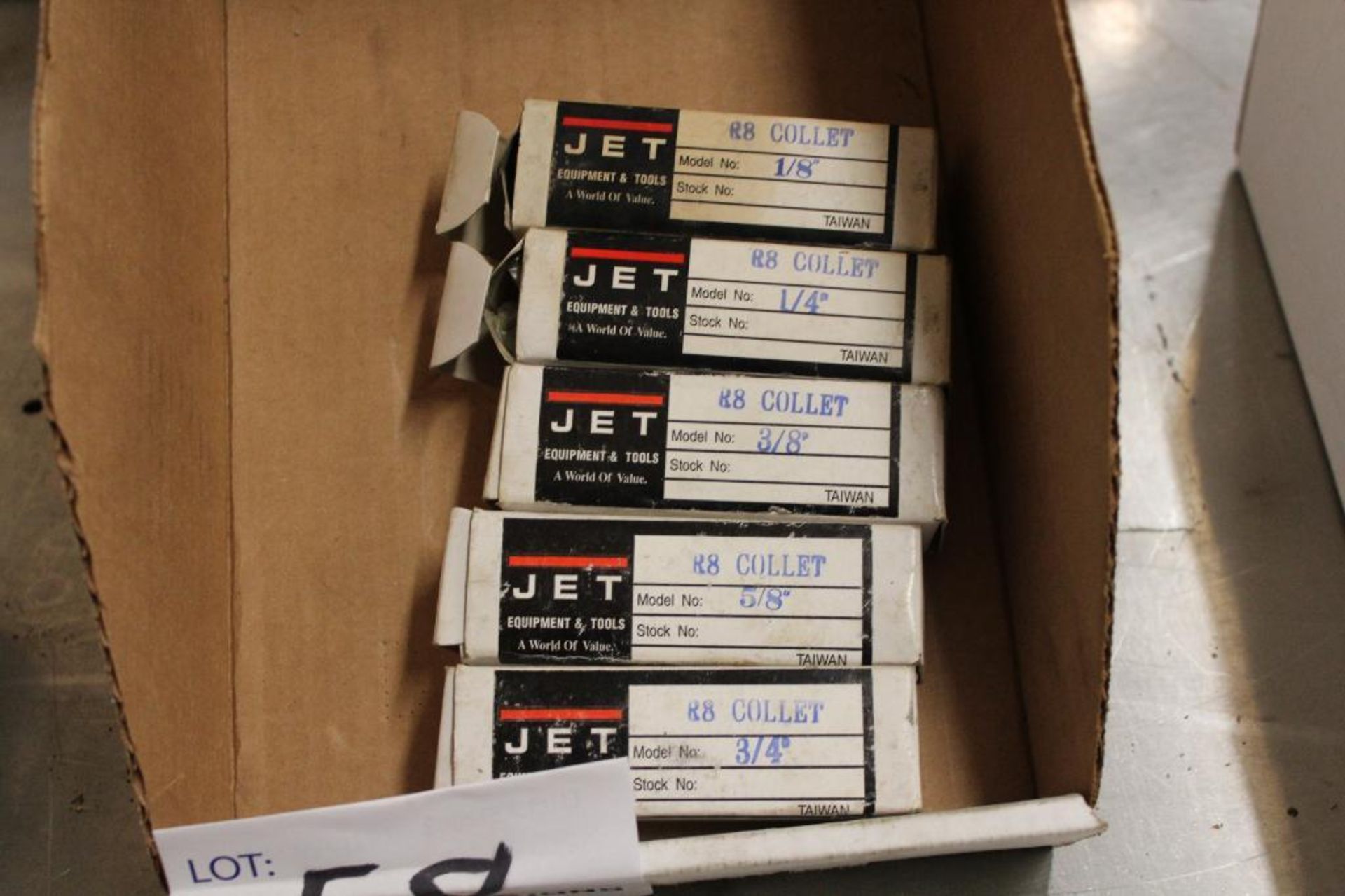 Jet R-8 collet set - Image 2 of 3