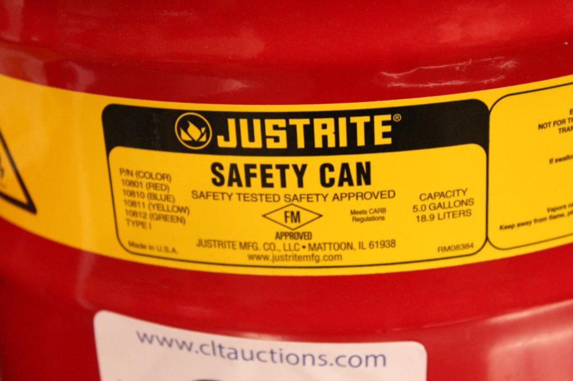 5 Gallon safety cans - Image 3 of 3