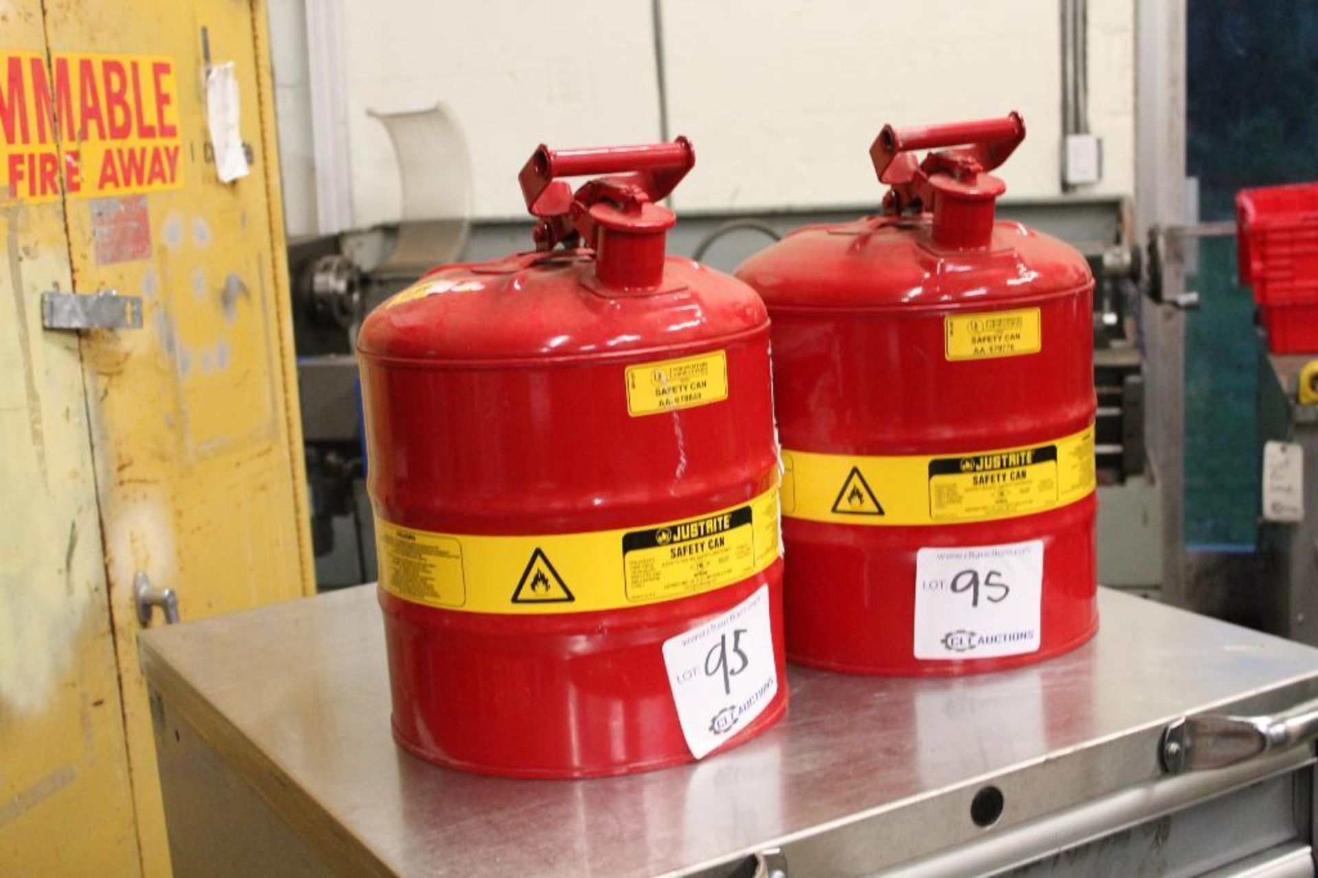 5 Gallon safety cans