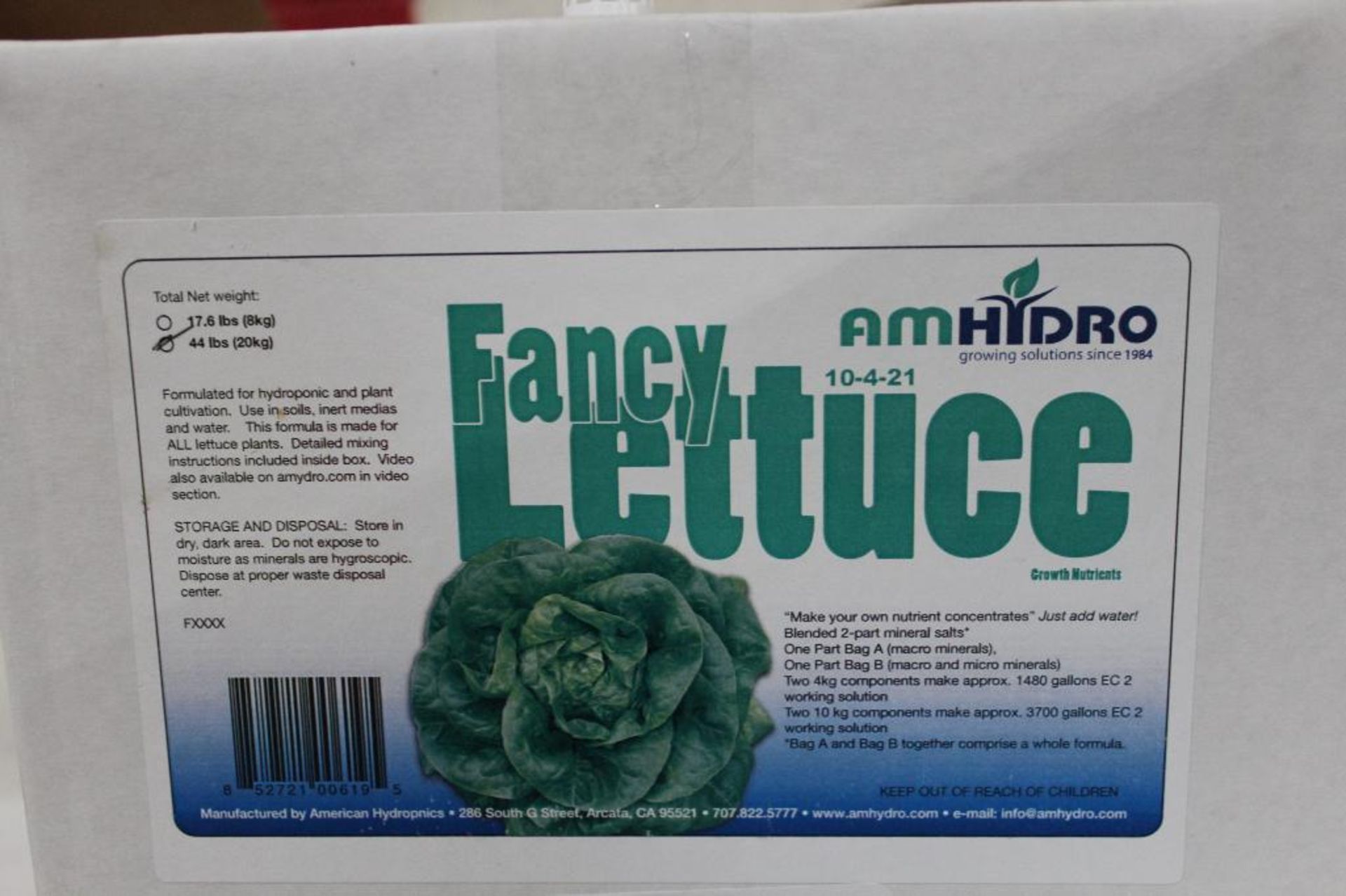 Amhydro Fancy Lettuce Growth Nutrients - Image 2 of 2