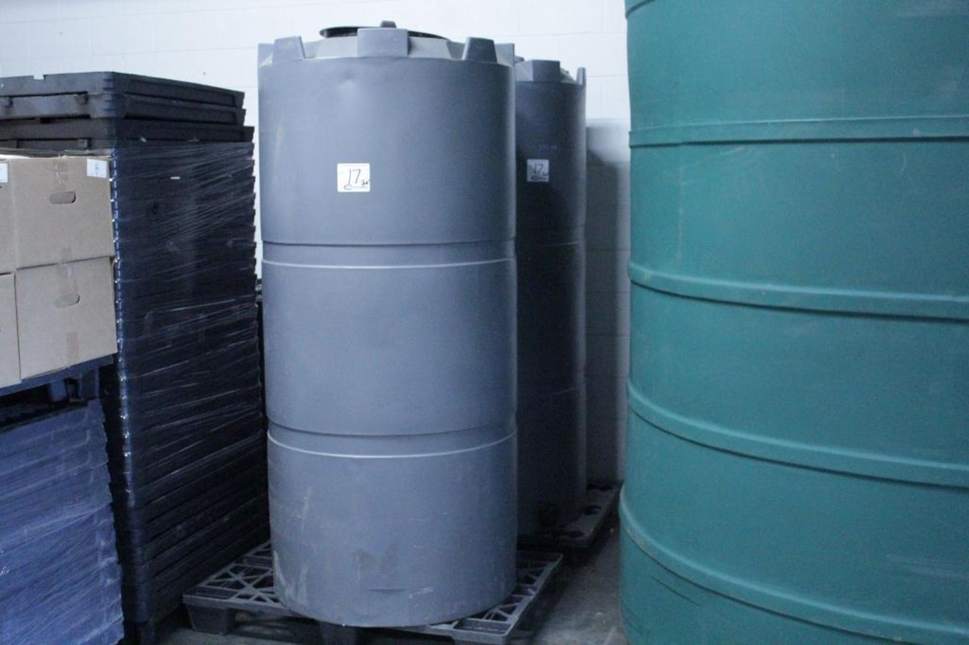 250 Gallon vertical storage tanks