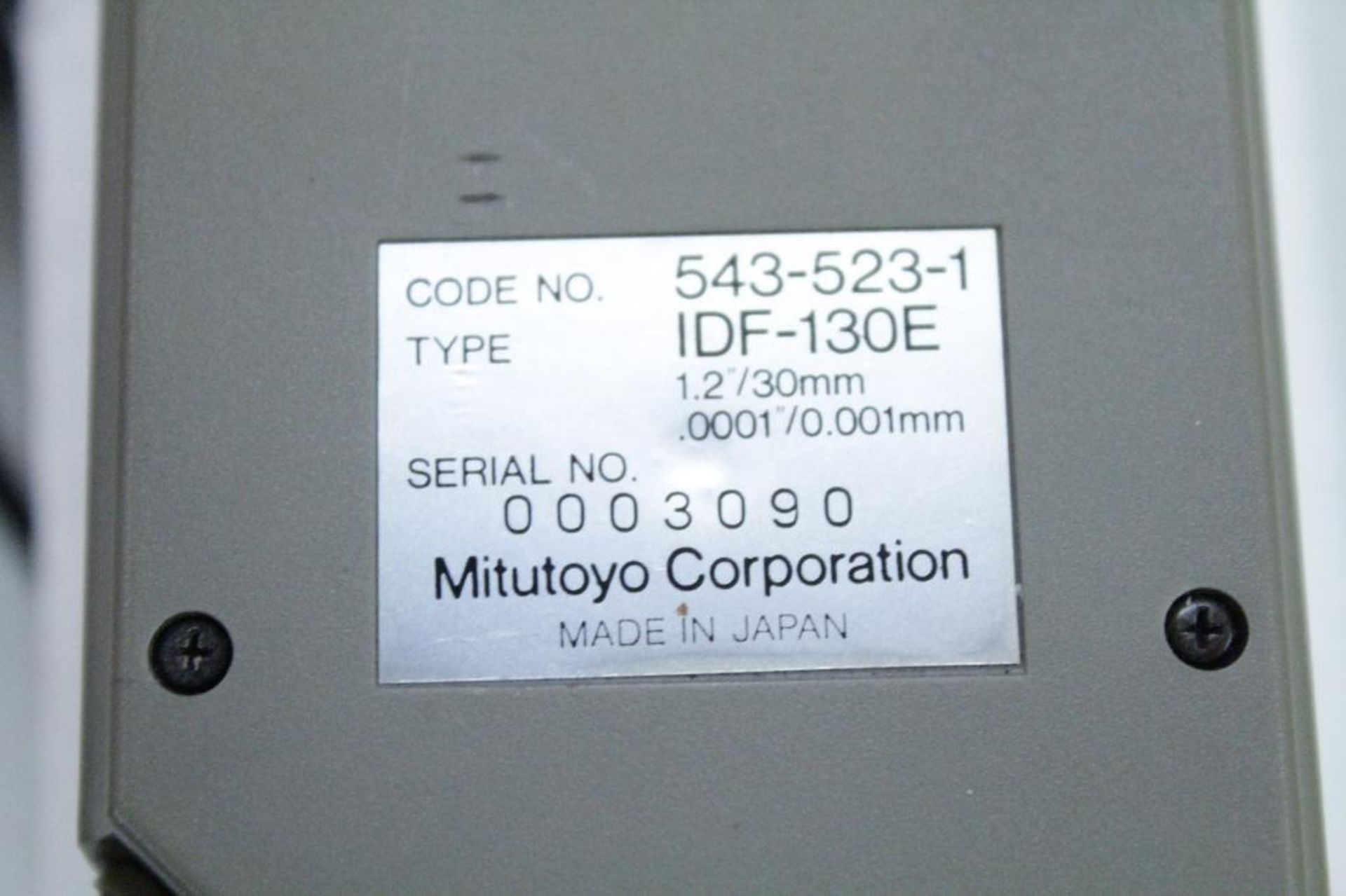 Mitutoyo 543-523A Digimatic Indicator - Image 3 of 3